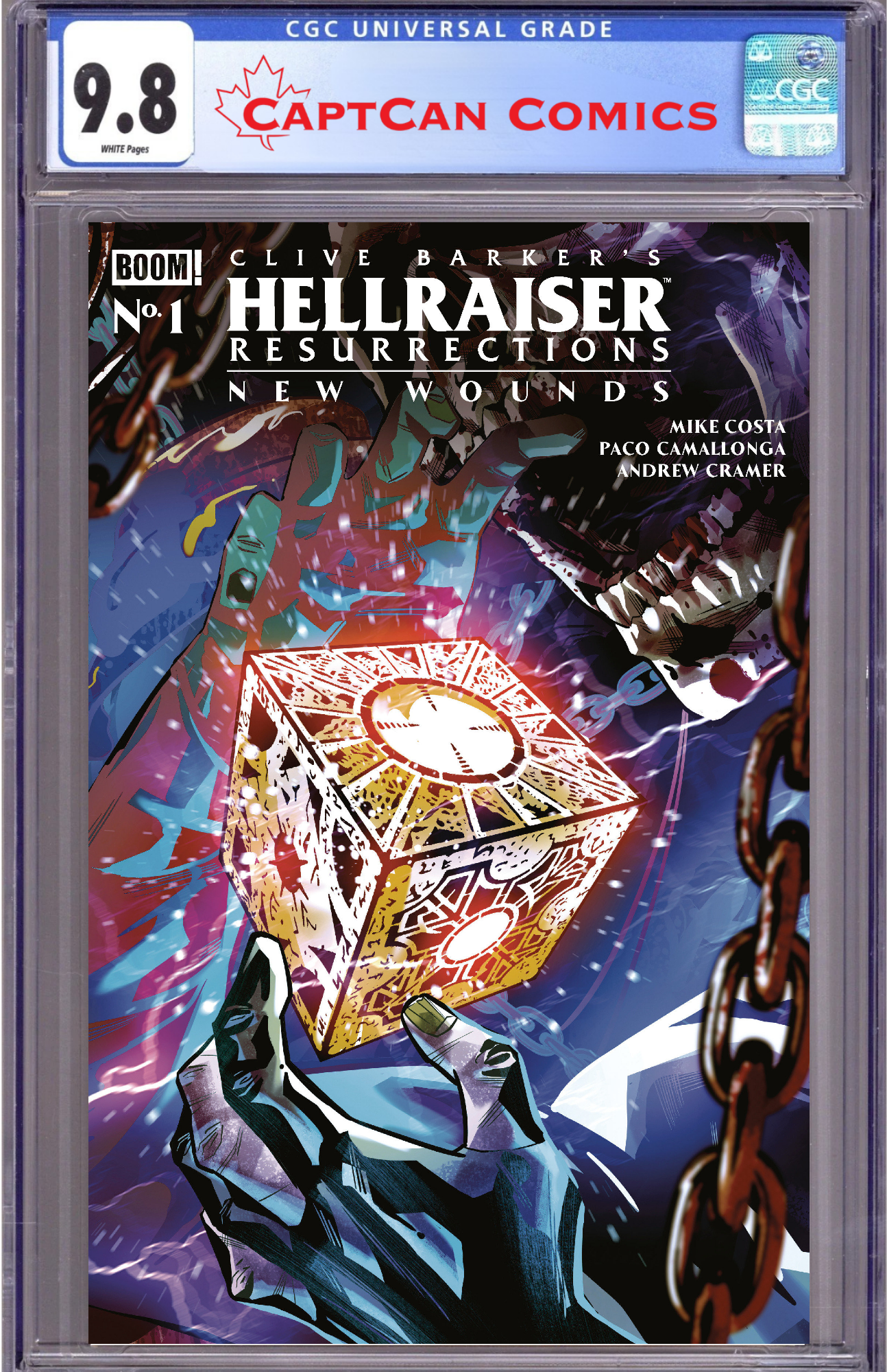 HELLRAISER: RESURRECTIONS - NEW WOUNDS #1 B VARIANT (DRESSED, SABBATINI)
