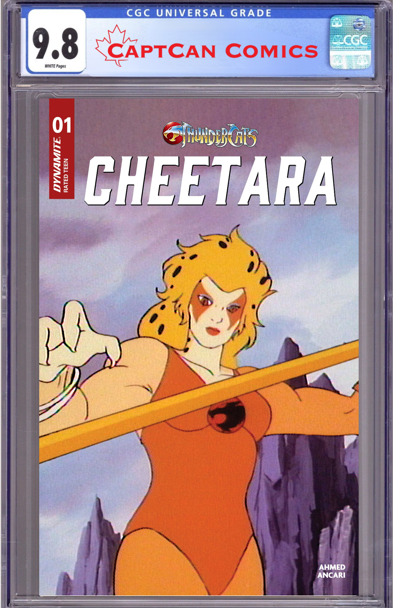 THUNDERCATS CHEETARA #1 CVR E ANIMATION ART VAR