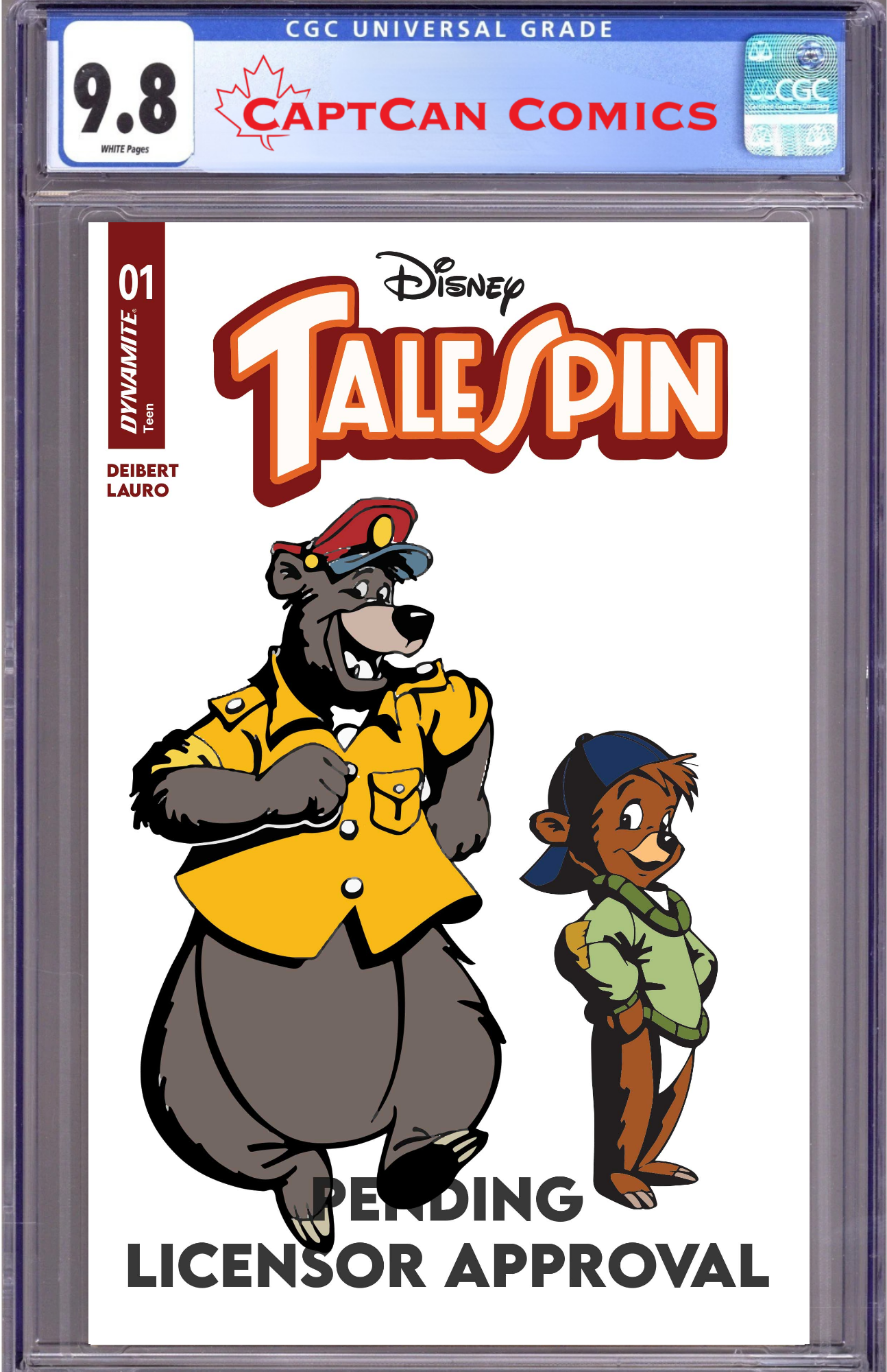 TALESPIN #1 CVR D CHARACTER DESIGN ART VAR