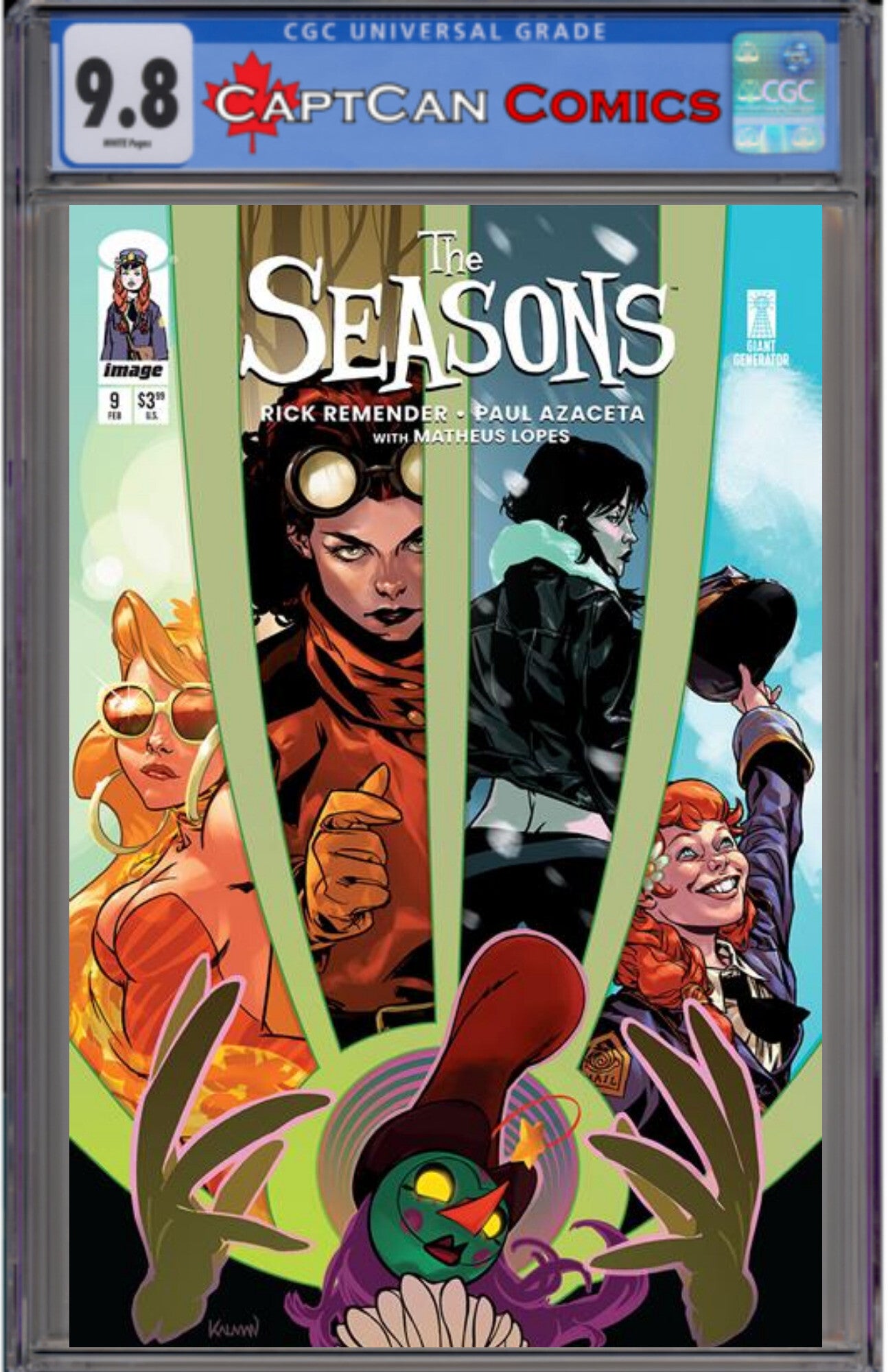 SEASONS #9 CVR B KALMAN ANDRASOFSZKY VAR