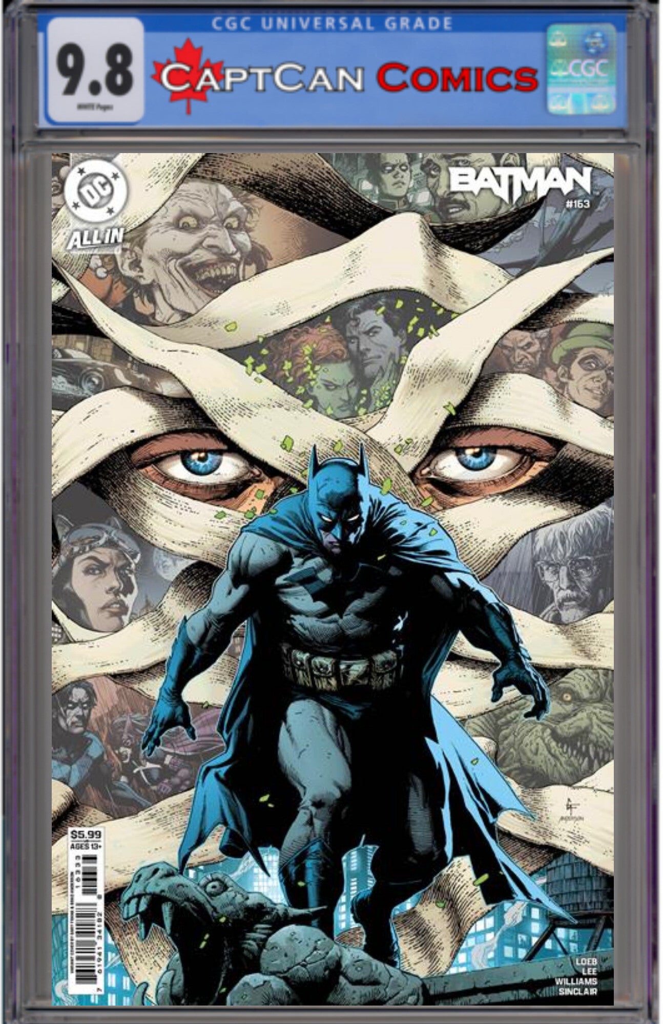 BATMAN #163 CVR L GARY FRANK CARD STOCK VAR