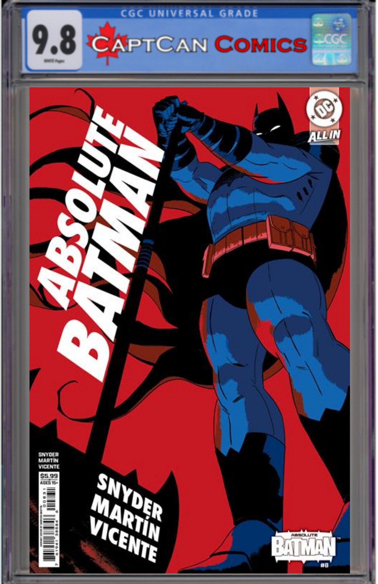 ABSOLUTE BATMAN #8 CVR C MARCOS MARTIN CARD STOCK VAR