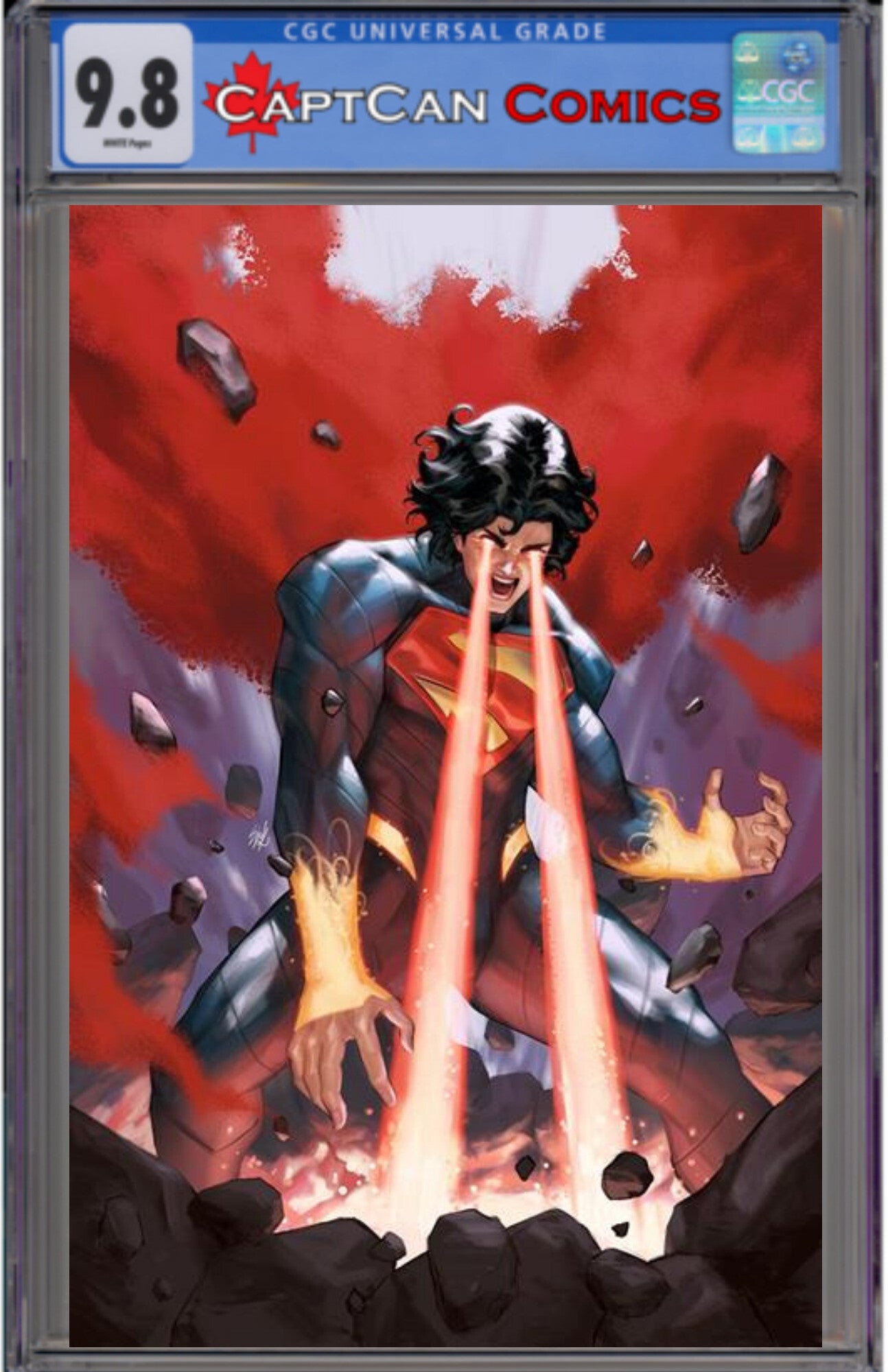 ABSOLUTE SUPERMAN #12 Second Printing Cvr B Ejikure Card Stock Var