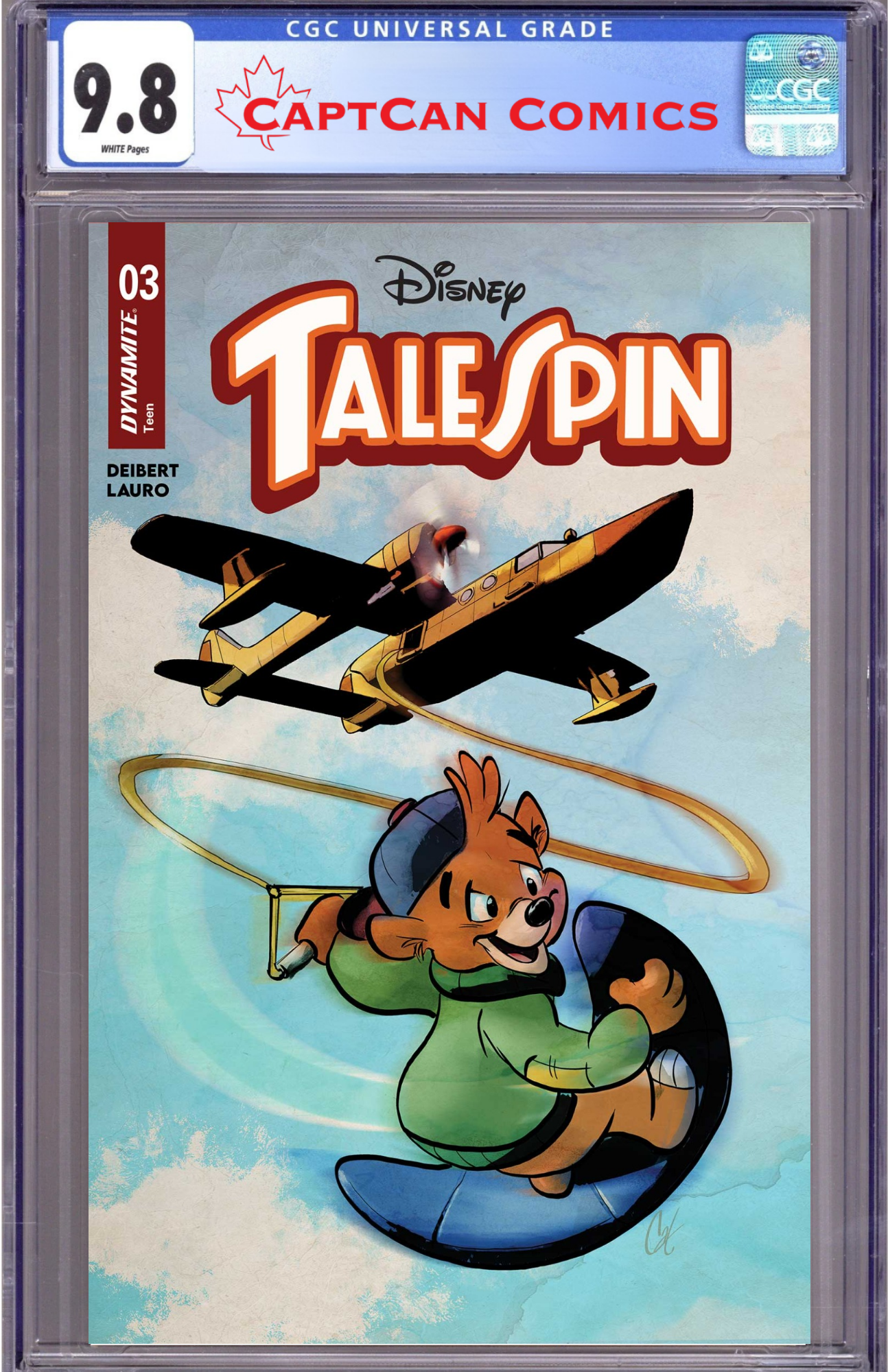 TALESPIN #3 CVR C CARLO LAURO COLOR BLEED VAR