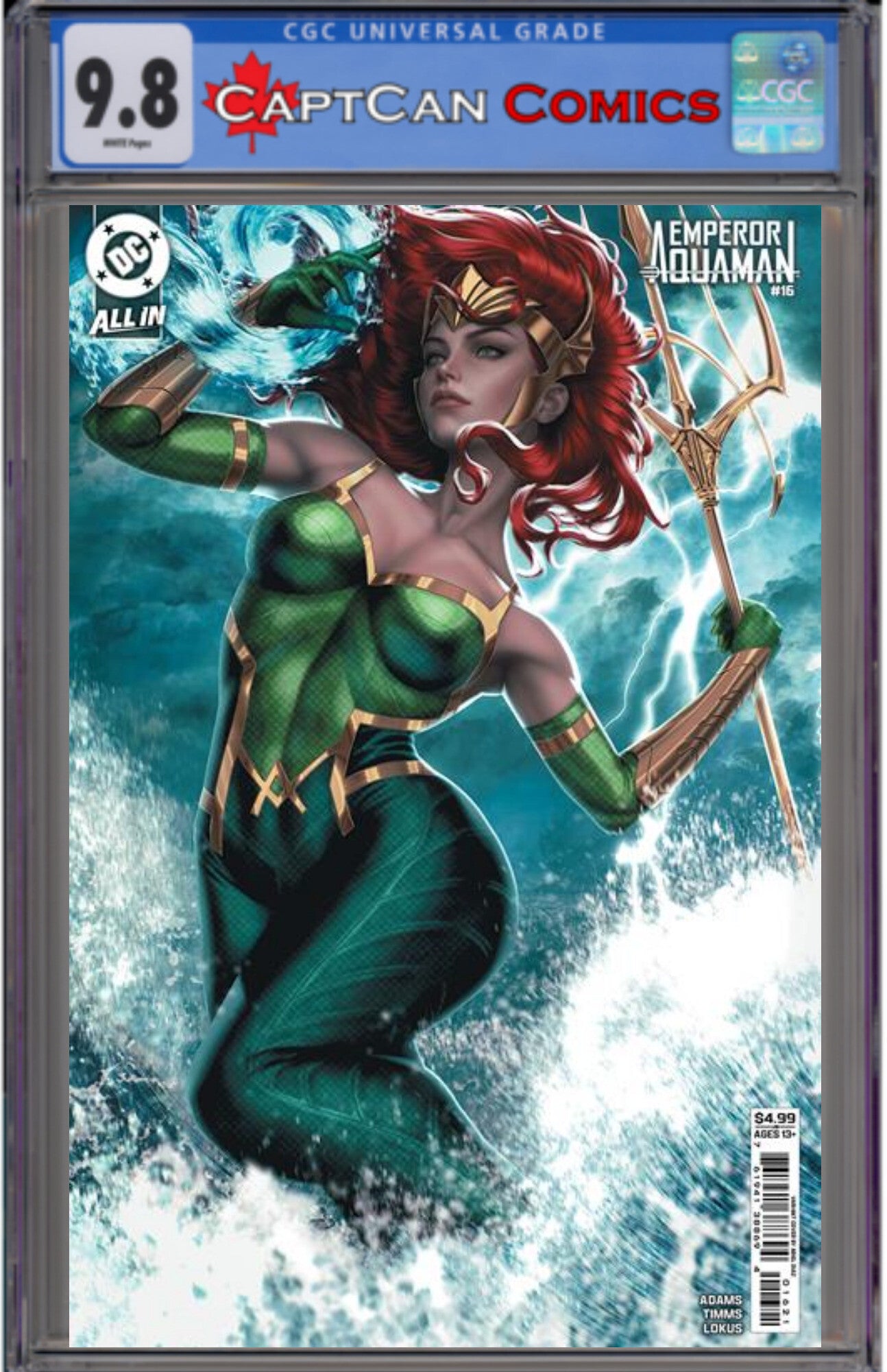 EMPEROR AQUAMAN #16 CVR B ARIEL DIAZ CARD STOCK VAR