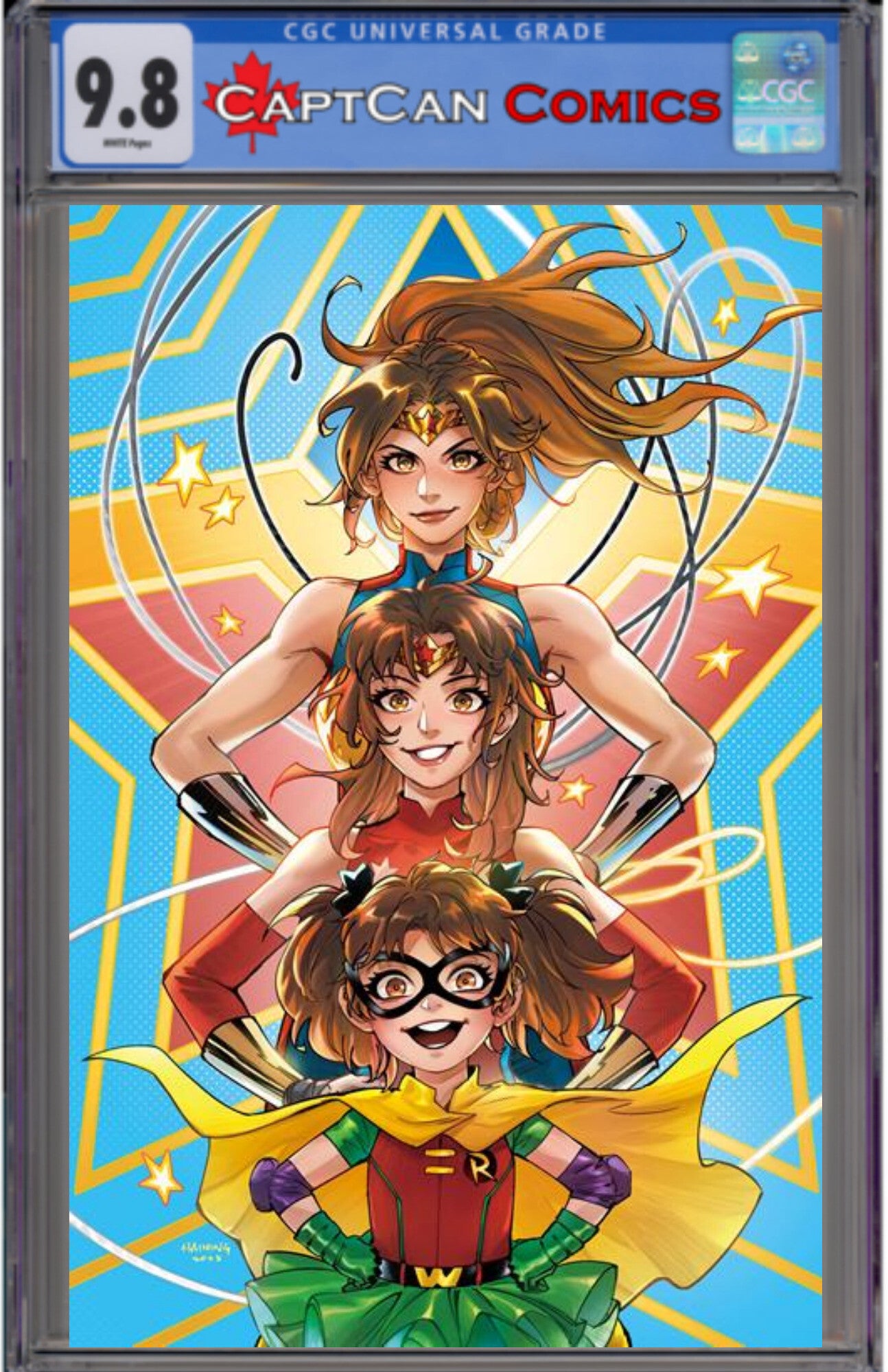 TRINITY DAUGHTER OF WONDER WOMAN #6 (OF 6) CVR D HAINING CARD STOCK VAR