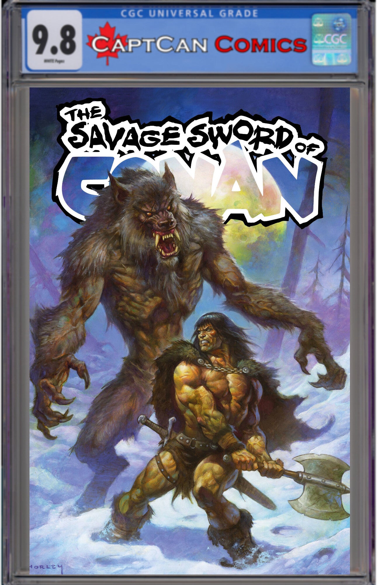SAVAGE SWORD OF CONAN #3 (OF 6) CVR A HORLEY (MR)