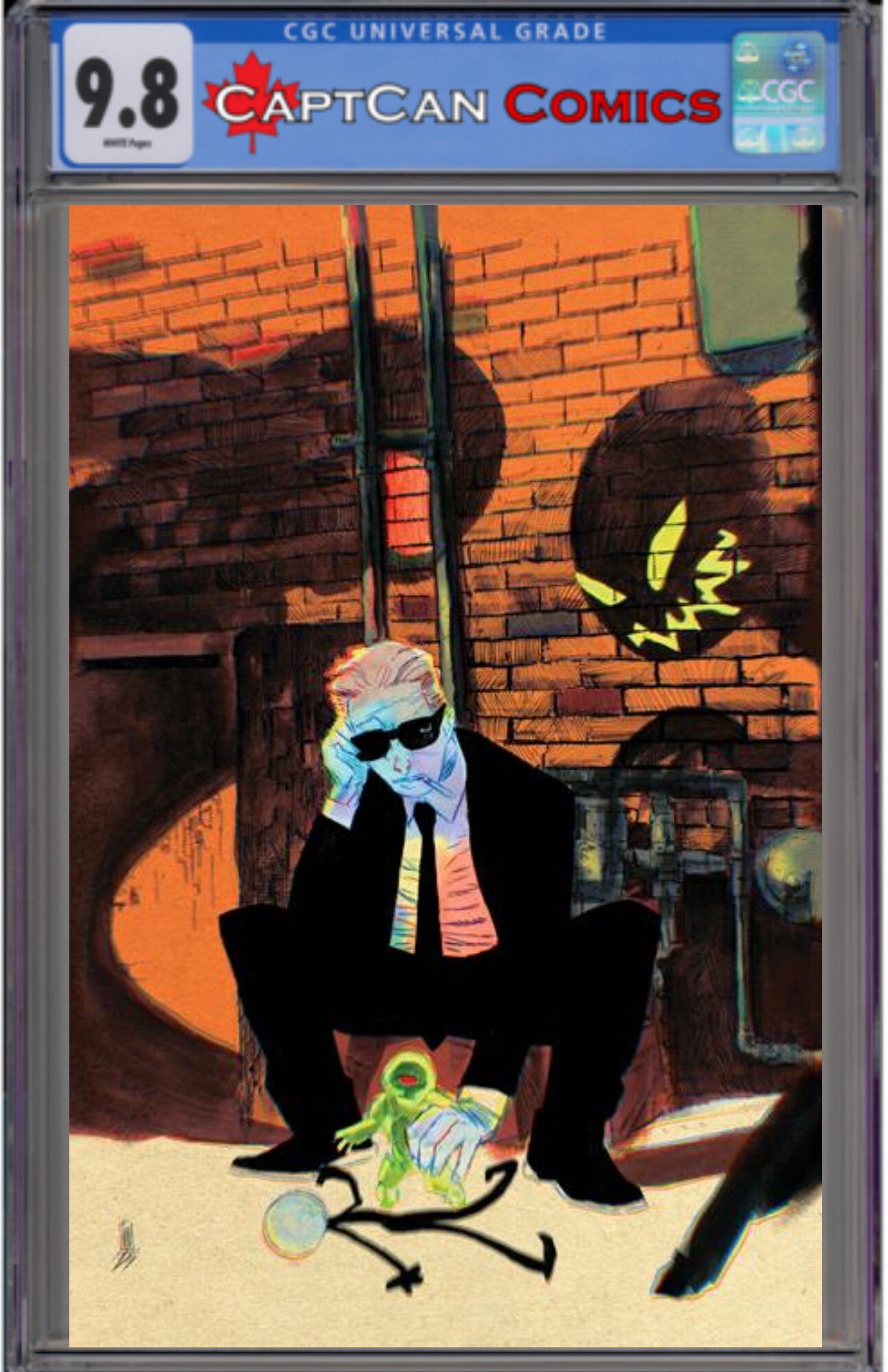 ABSOLUTE MARTIAN MANHUNTER #11 CVR D WERTHER DELL EDERA CARD STOCK VAR