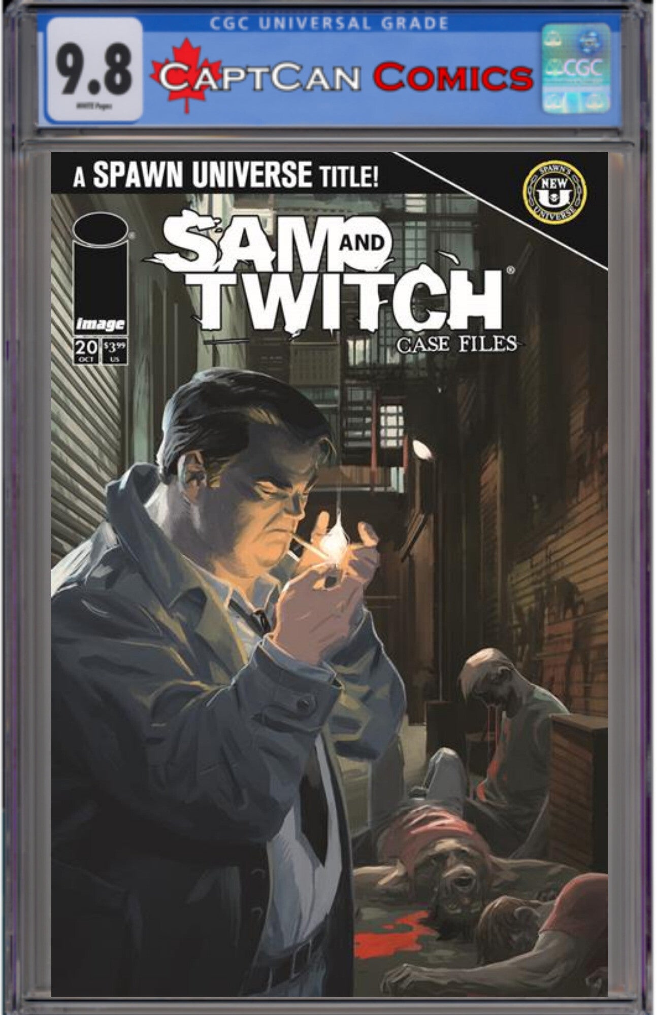 SPAWN SAM AND TWITCH CASE FILES #20 CVR A MARCO FAILLA