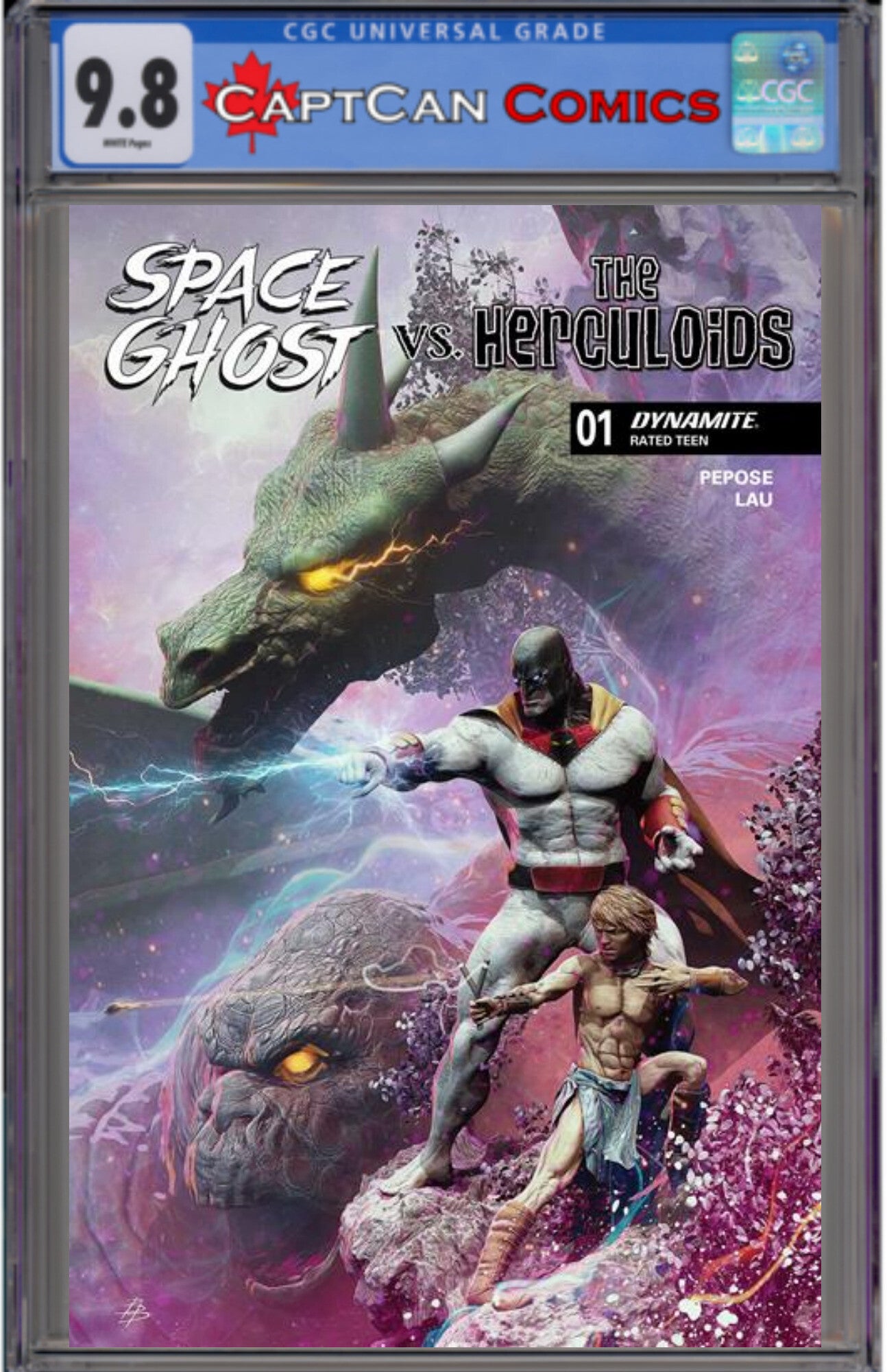 SPACE GHOST VS THE HERCULOIDS #1 CVR D BJORN BARENDS VAR