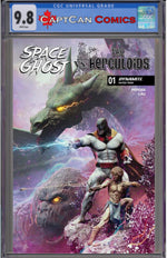 SPACE GHOST VS THE HERCULOIDS #1 CVR D BJORN BARENDS VAR thumbnail