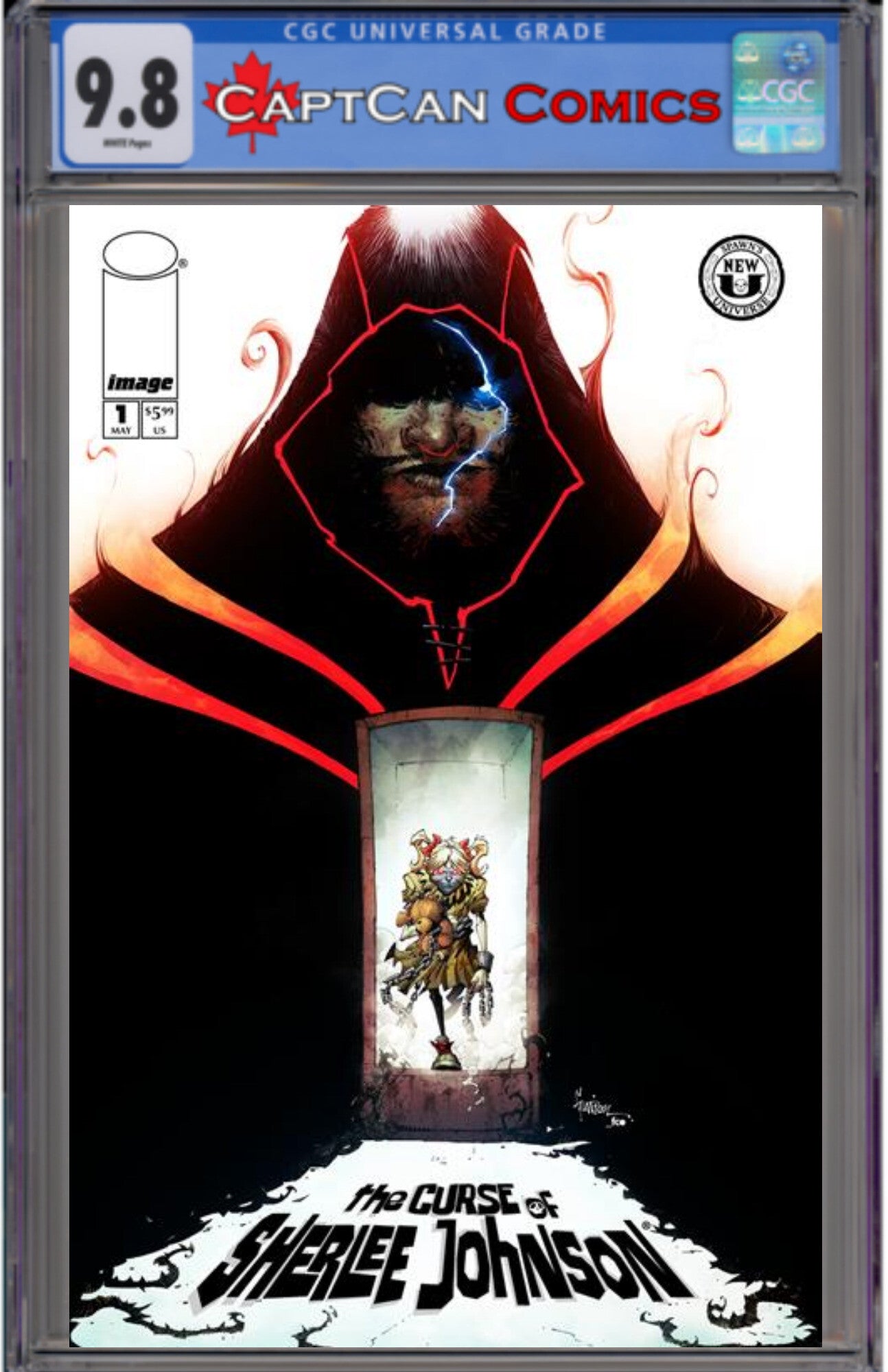 SPAWN THE CURSE OF SHERLEE JOHNSON #1 CVR A JONATHAN GLAPION
