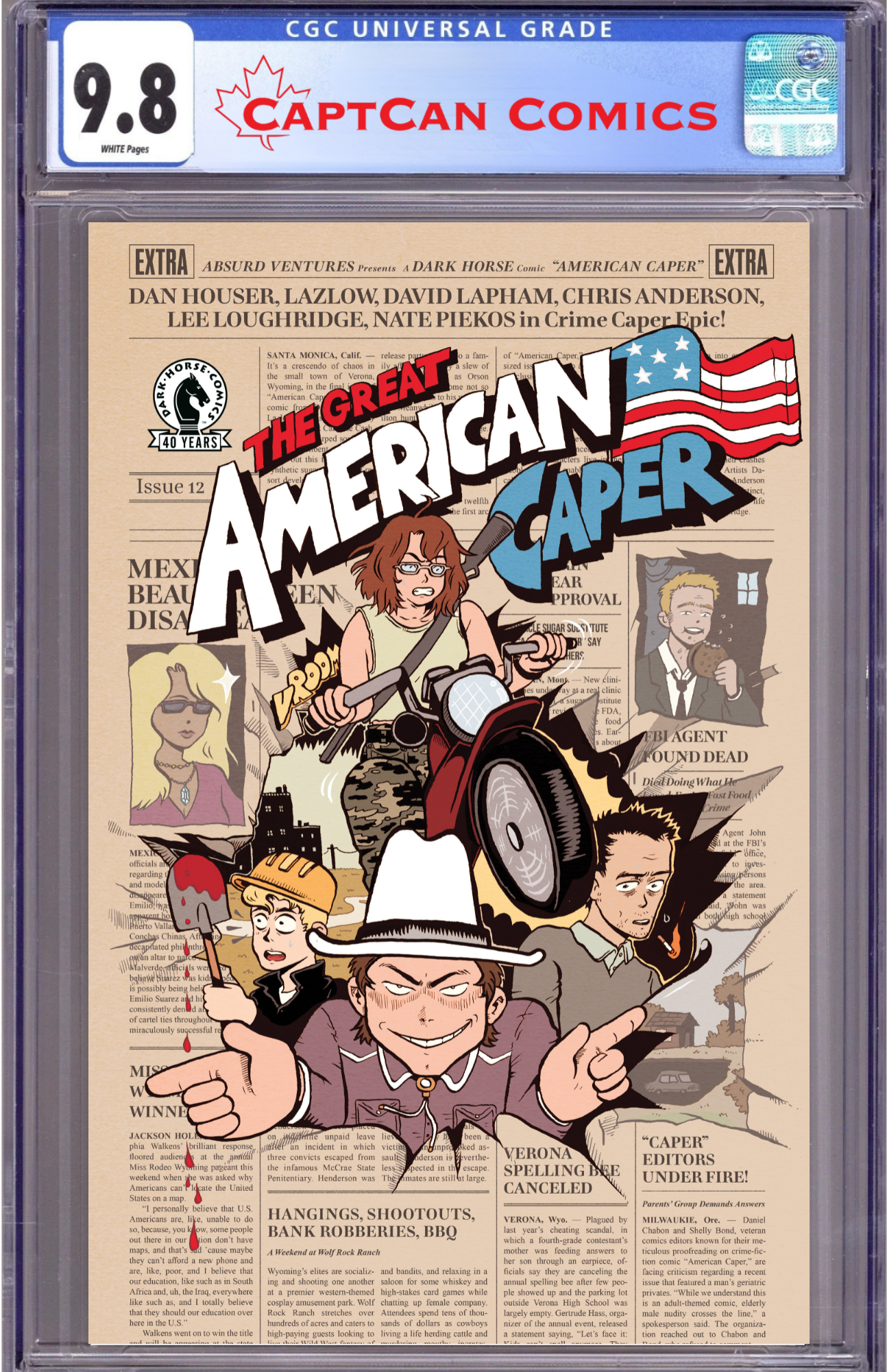 AMERICAN CAPER #12 (CVR C) (CAROLINE CASH)