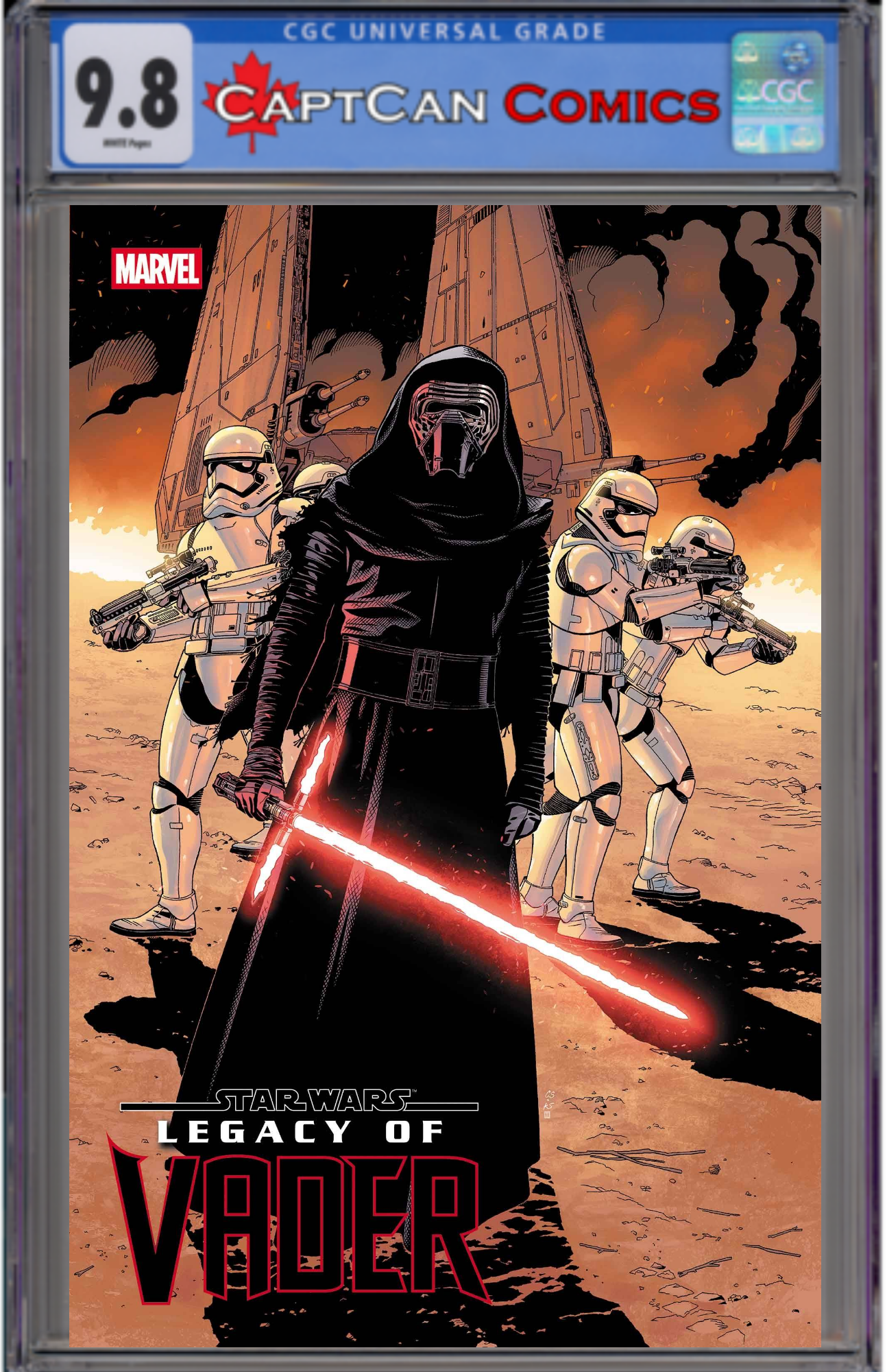 STAR WARS LEGACY OF VADER #4 FORCE AWAKENS 10TH ANN VAR