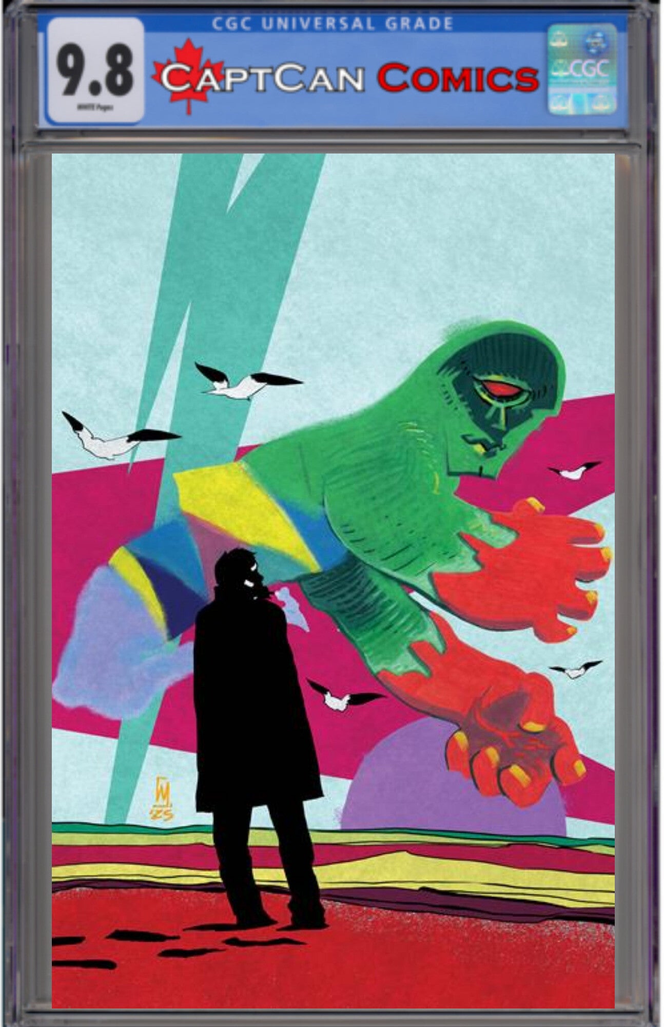 ABSOLUTE MARTIAN MANHUNTER #8 CVR B WERTHER DELL EDERA CARD STOCK VAR