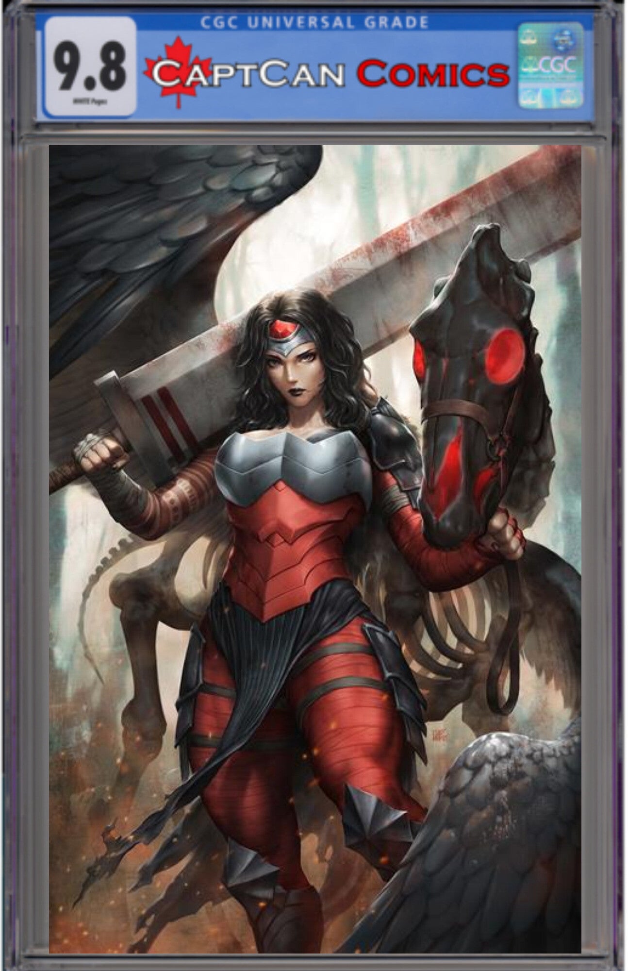 ABSOLUTE WONDER WOMAN #18 CVR C KENDRICK KUNKKA LIM CARD STOCK VAR