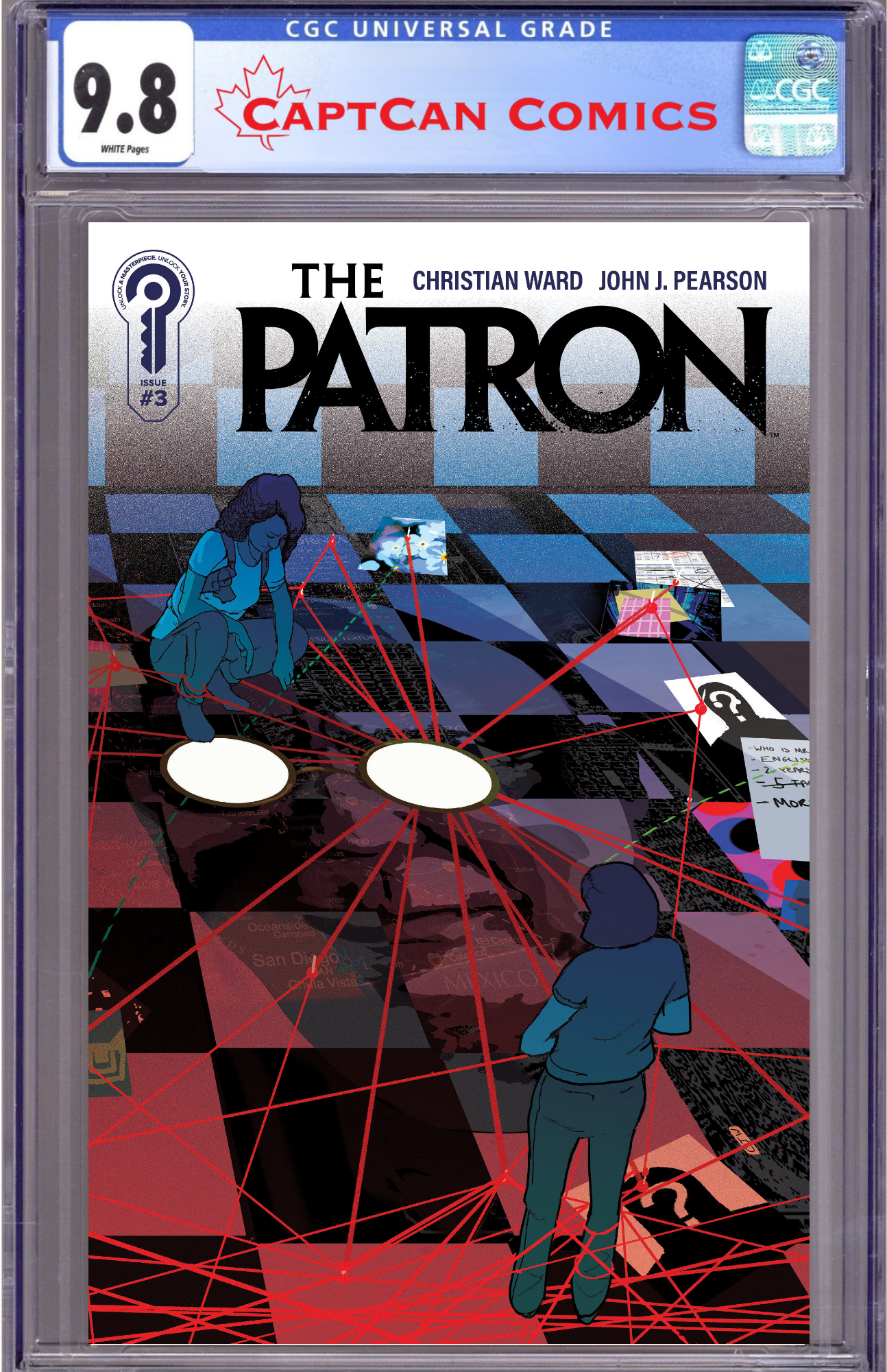 THE PATRON #3 COVER A CHRISTIAN WARD