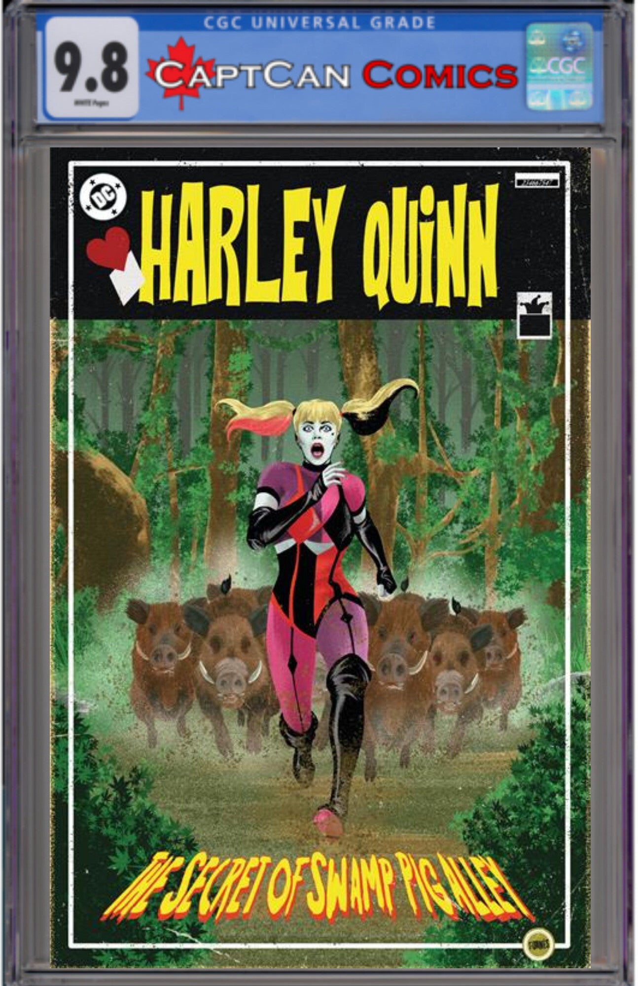 HARLEY QUINN #48 CVR C JORGE FORNES CARD STOCK VAR