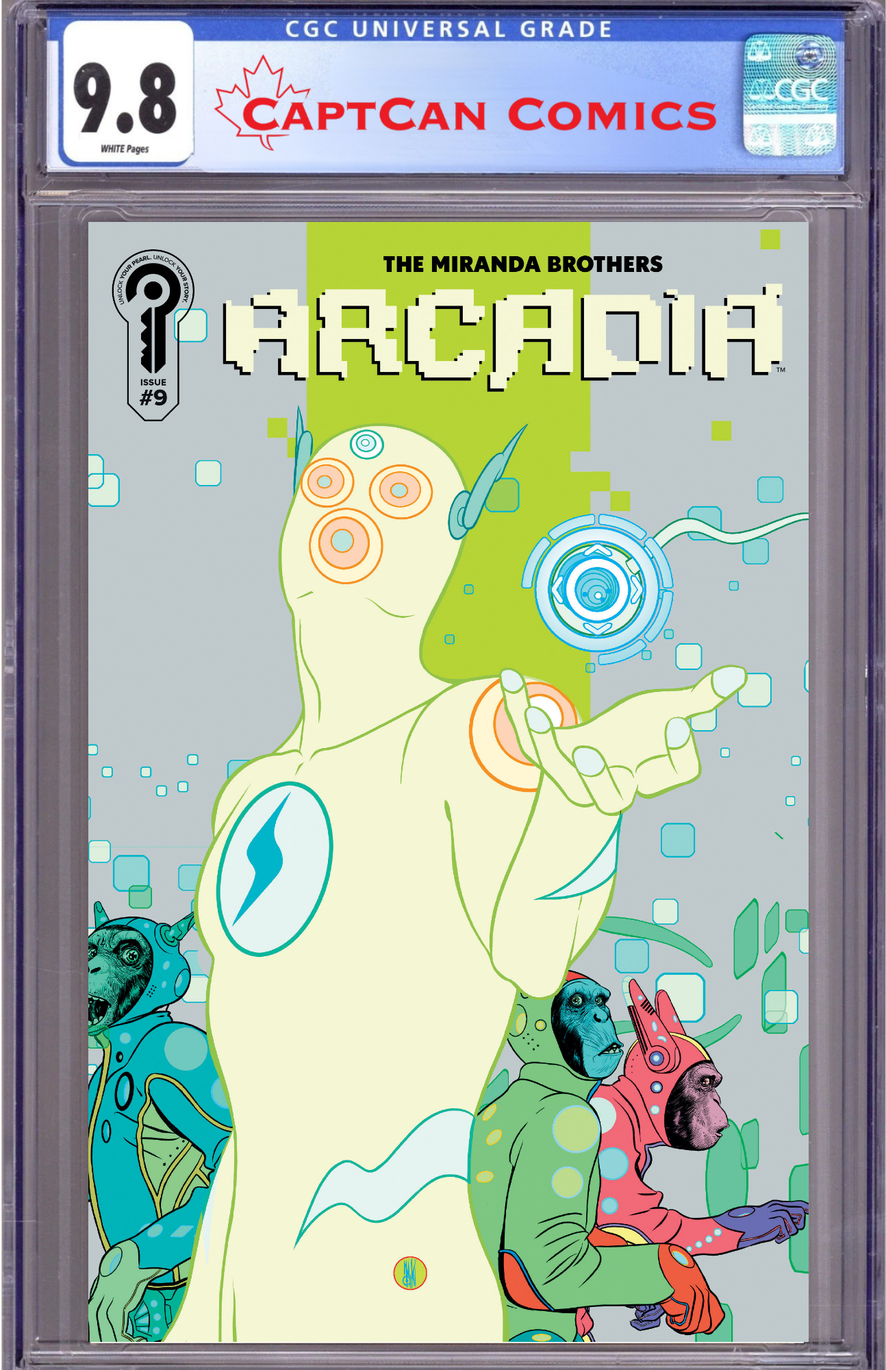 ARCADIA #9 COVER A INAKI MIRANDA