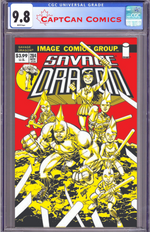SAVAGE DRAGON #284 CVR B ERIK LARSEN 70S THROWBACK VAR (MR) thumbnail