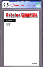 SABRINA THE TEENAGE WITCH VAMPIRELLA #1 CVR F BLANK AUTHENTIX VAR thumbnail