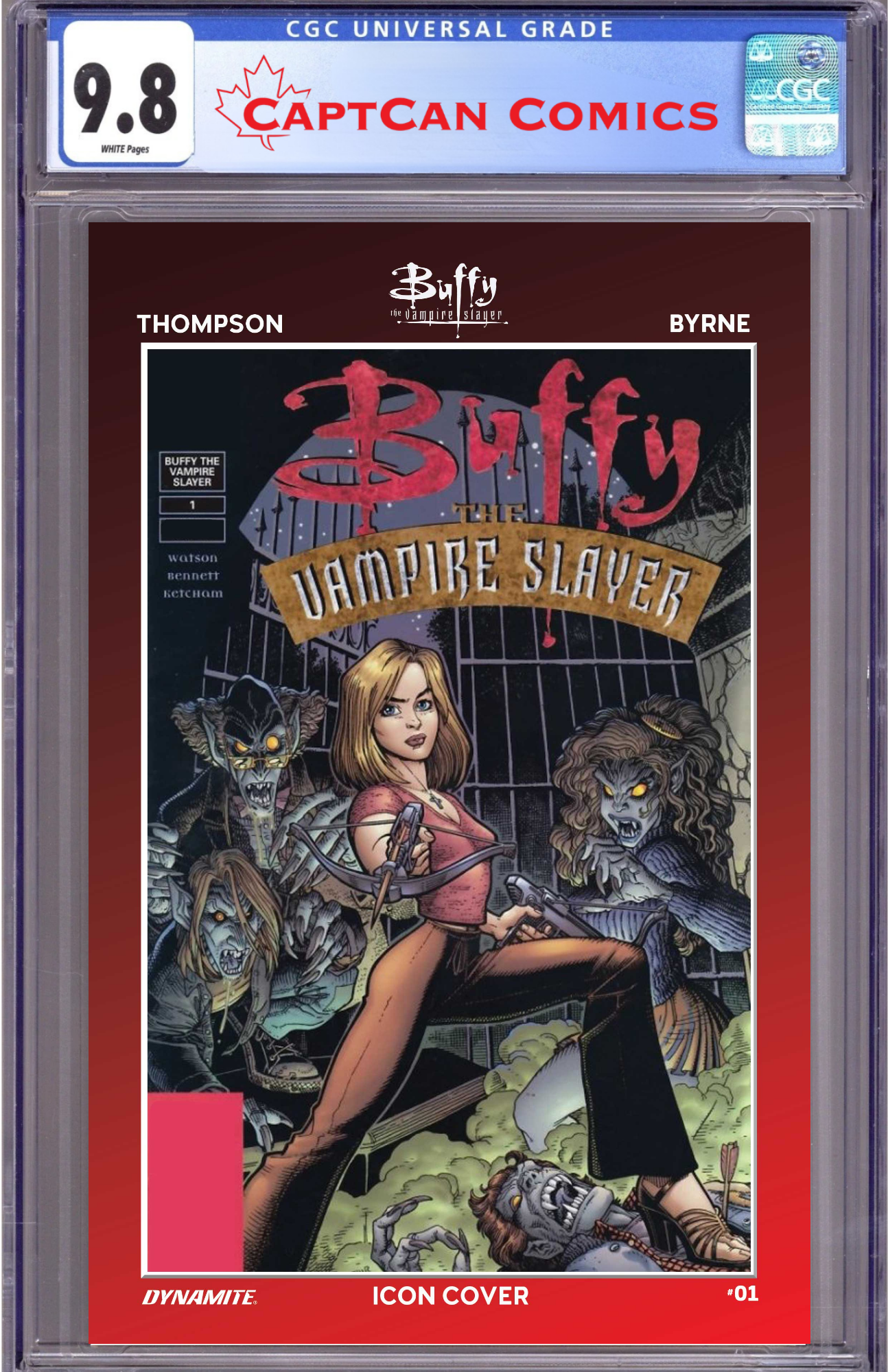BUFFY THE VAMPIRE SLAYER #1 CVR E ARTHUR ADAMS ICON VAR
