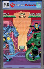 DEATH FIGHT FOREVER #2 (OF 5) CVR D ANDREW MACLEAN INVINCIBLE TEAM UP WRAPAROUND VAR (MR) thumbnail