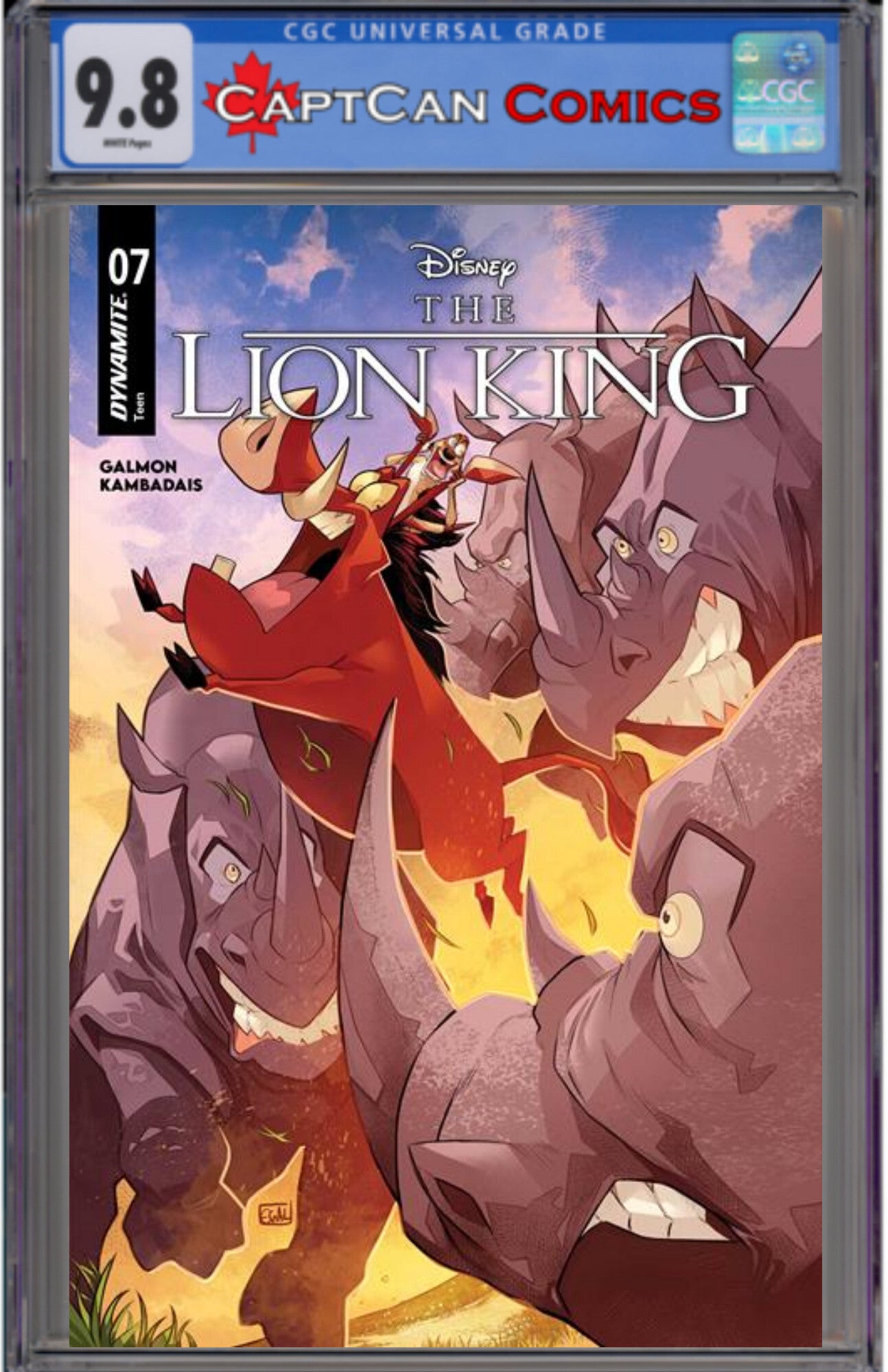 LION KING #7 CVR A EDWIN GALMON