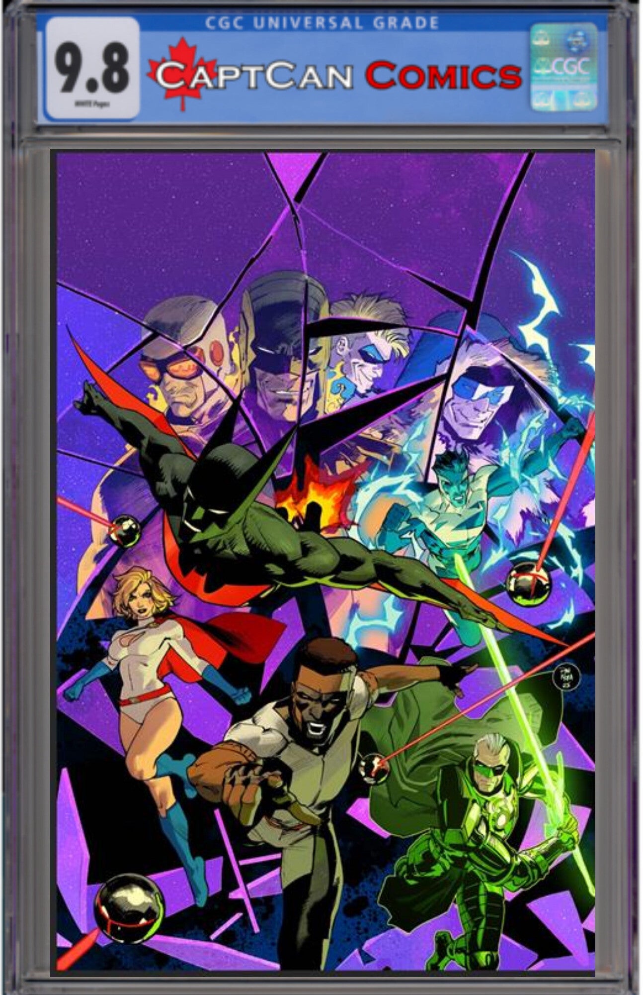 JUSTICE LEAGUE UNLIMITED #13 CVR A DAN MORA (DC K.O.)