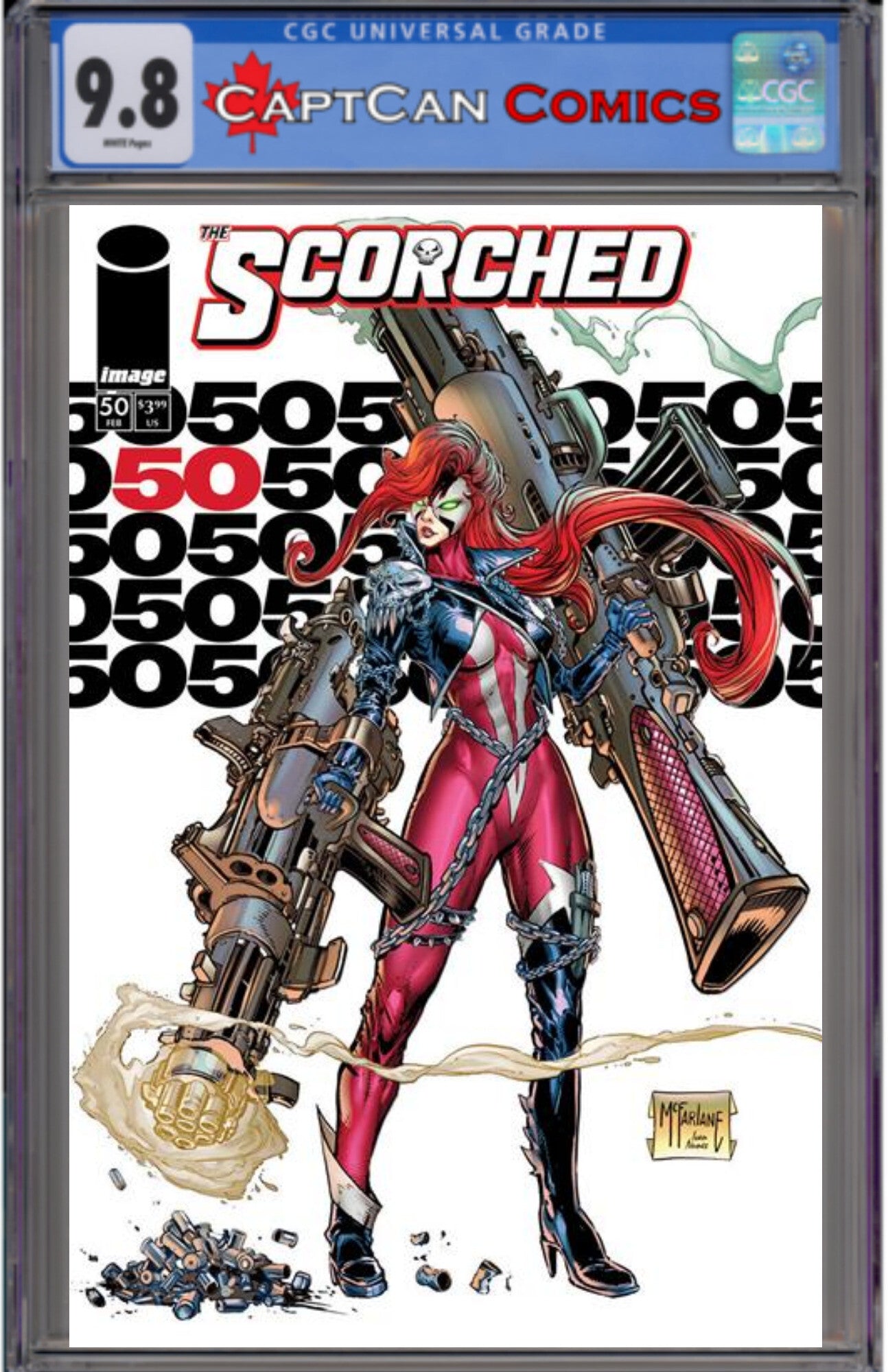 SPAWN SCORCHED #50 CVR A TODD MCFARLANE