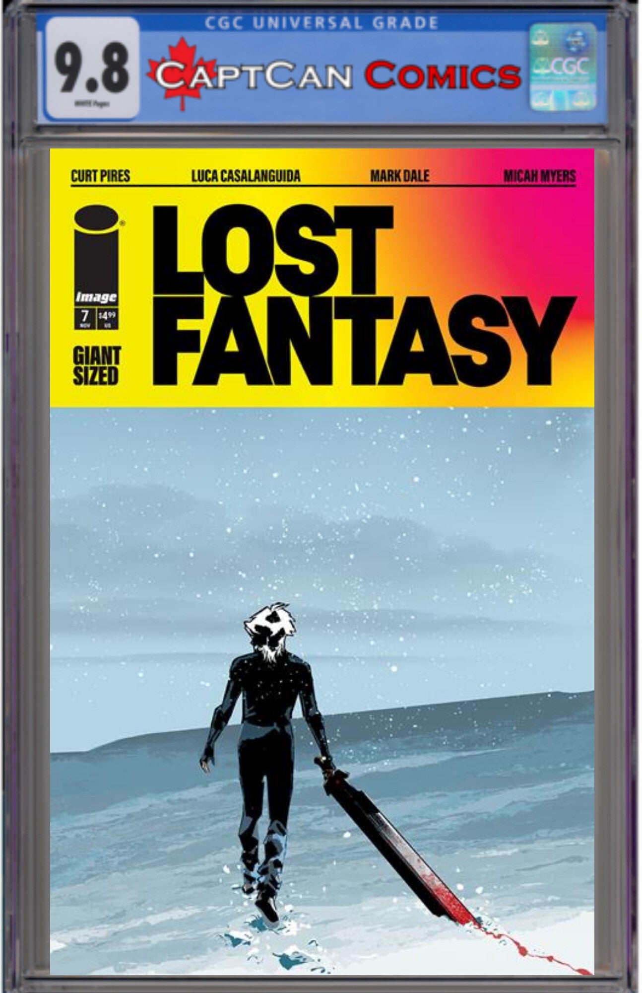 LOST FANTASY #7 CVR A LUCA CASALANGUIDA