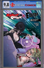 HARLEY QUINN X ELVIRA #5 CVR D BEN CALDWELL VAR thumbnail