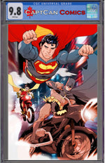 BATMAN SUPERMAN WORLDS FINEST #49 CVR C KARL KERSCHL CARD STOCK VAR thumbnail