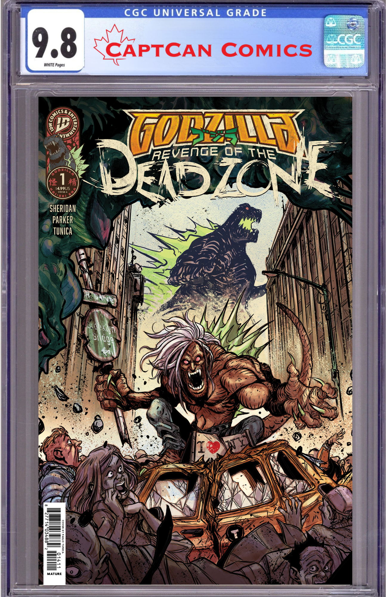 GODZILLA: REVENGE OF THE DEADZONE [KAI-SEI ERA] #1 COVER A (TUNICA)