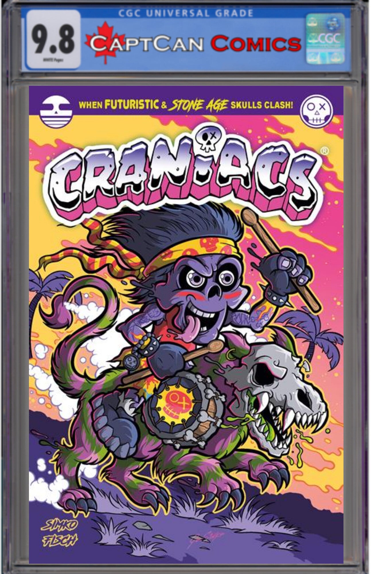 CRANIACS #3 (OF 4) CVR B IAIN SPANHAKE VAR