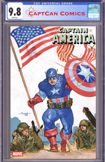 CAPTAIN AMERICA #16 JONAS SCHARF ART STYLE VARIANT thumbnail