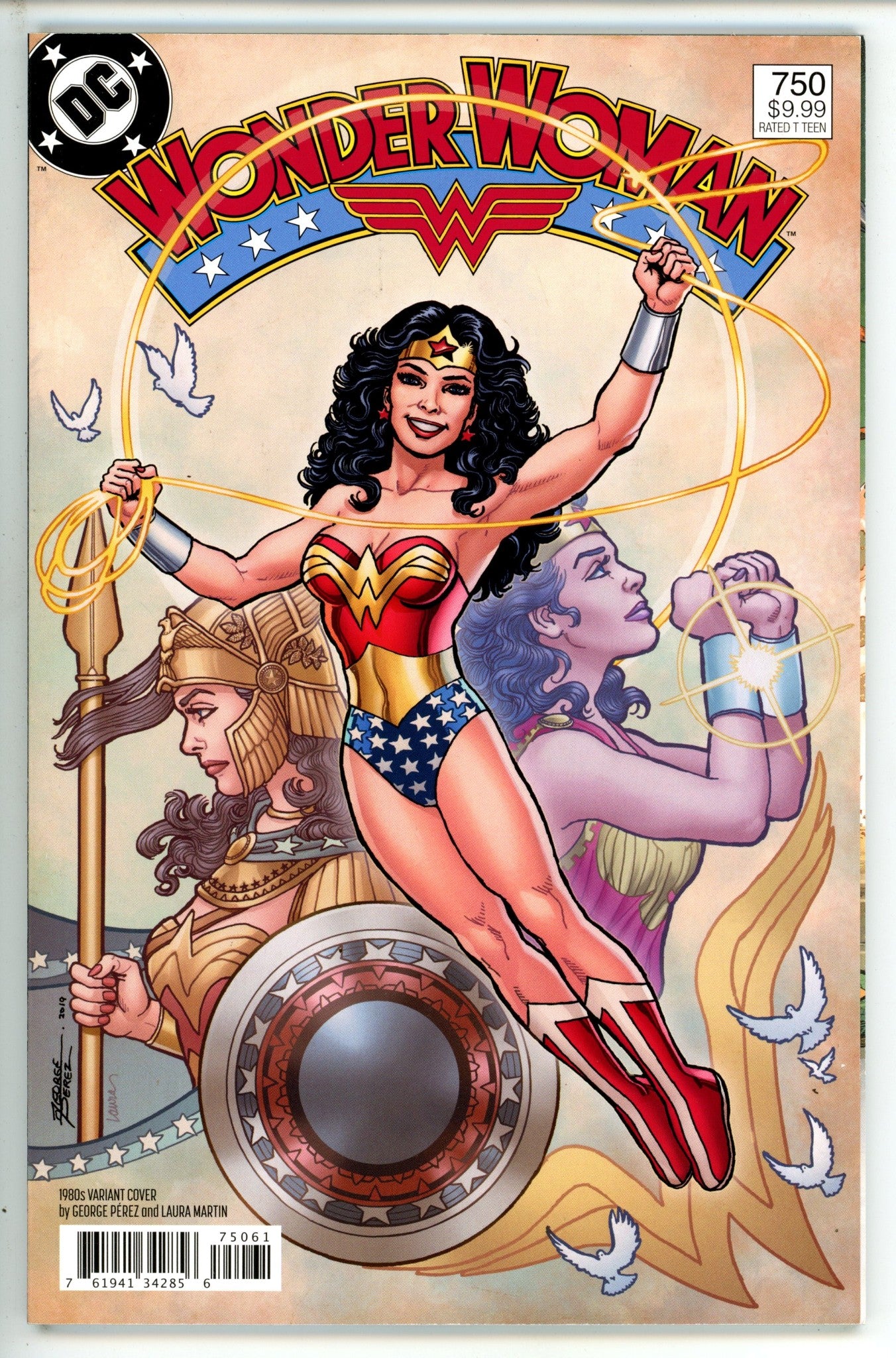 Wonder Woman Vol 5 750 Perez 1980's Variant (2020)