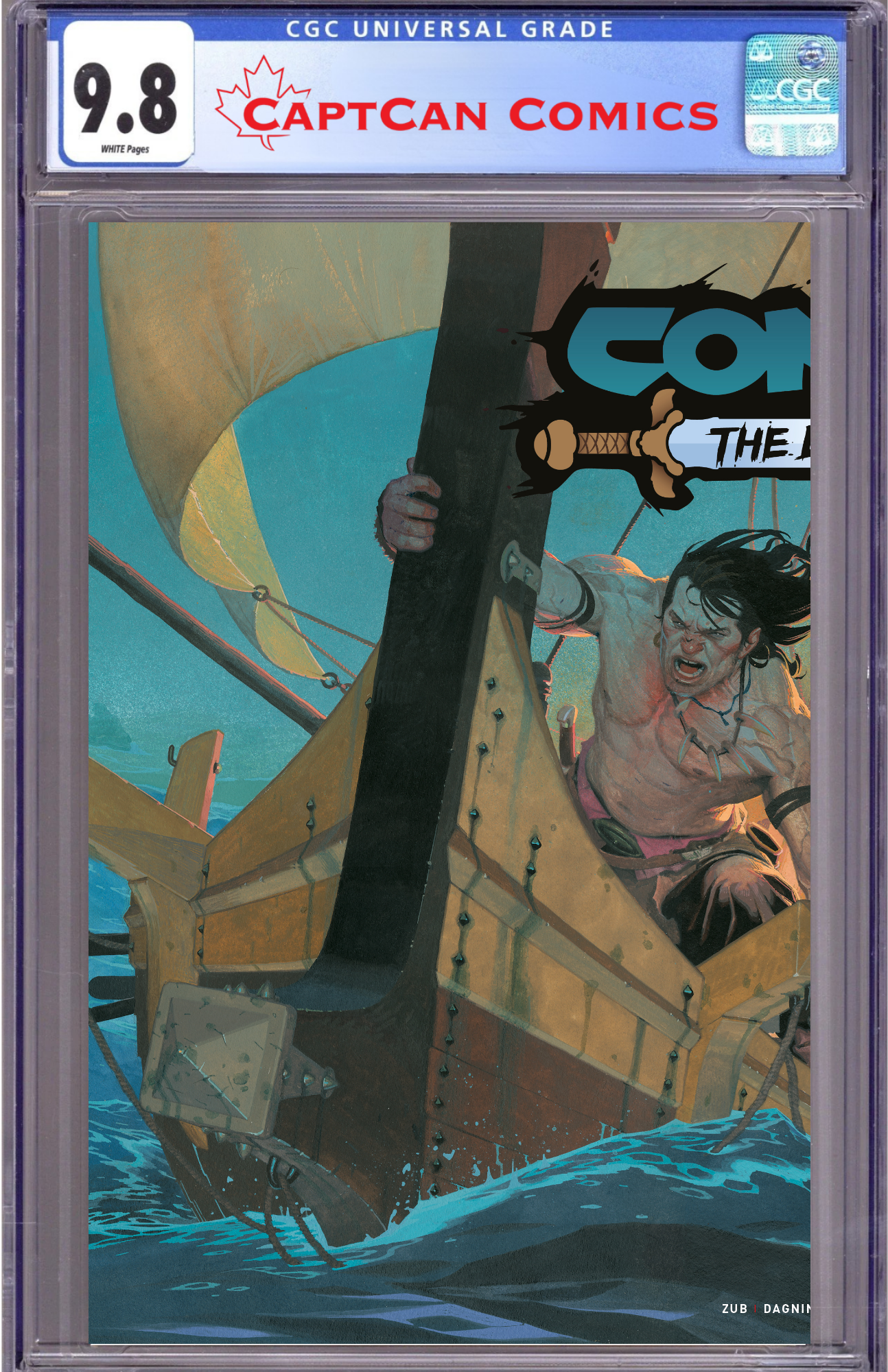 CONAN THE BARBARIAN #34 CVR G ESAD RIBIC WRAPAROUND CARDSTOCK VAR (MR)