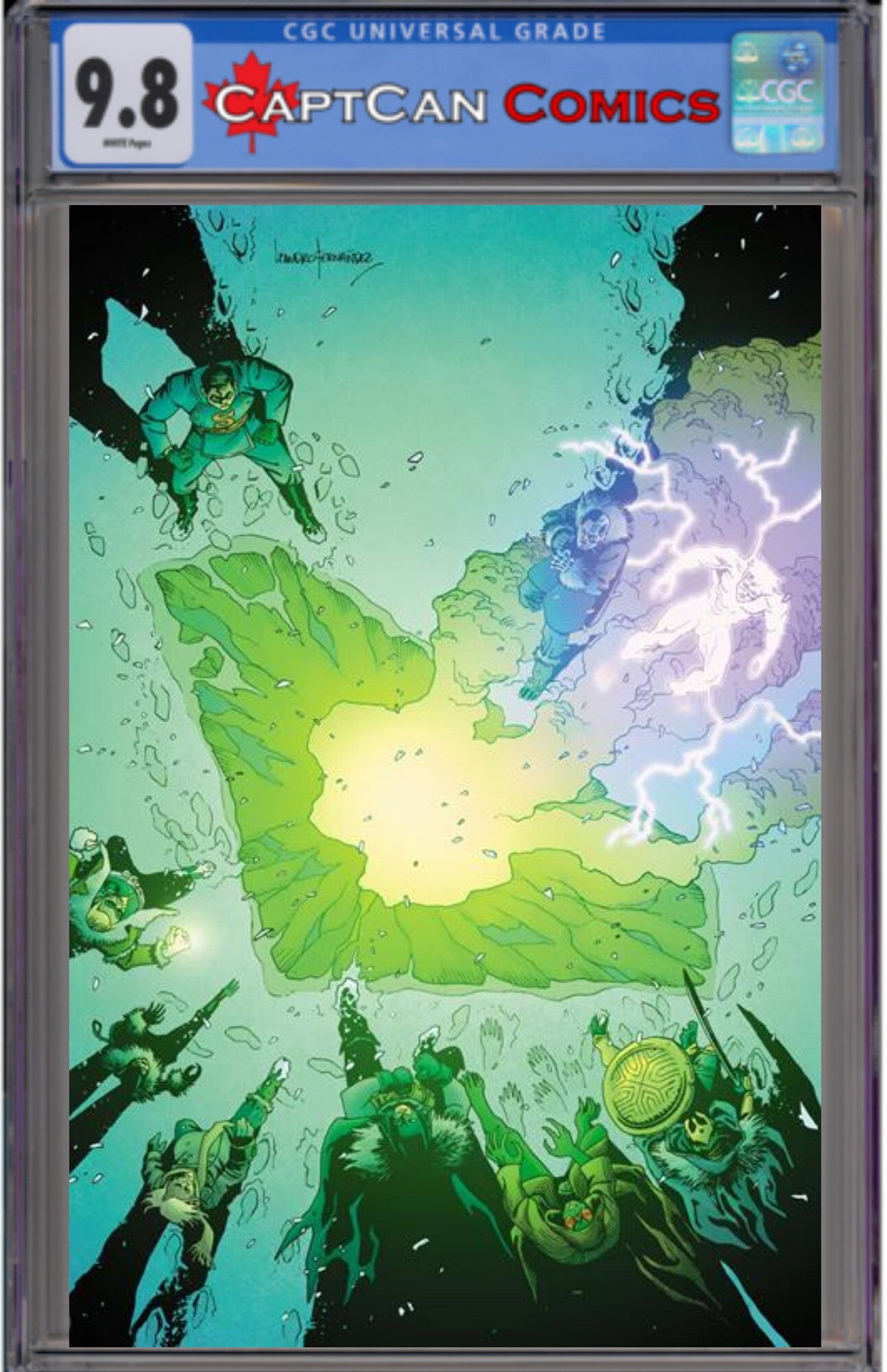 BATMAN GOTHAM BY GASLIGHT A LEAGUE FOR JUSTICE #5 (OF 6) CVR A LEANDRO FERNANDEZ
