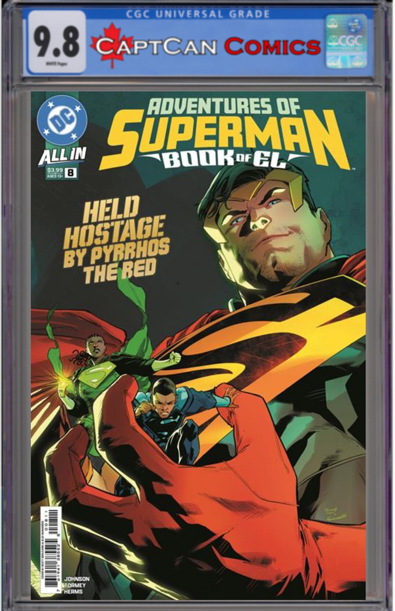 ADVENTURES OF SUPERMAN BOOK OF EL #8 (OF 12) CVR A SCOTT GODLEWSKI