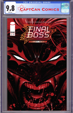 FINAL BOSS #1 BLACK WHITE AND BLOOD REPRINT CVR B TYLER KIRKHAM SNARL VAR (MR) thumbnail