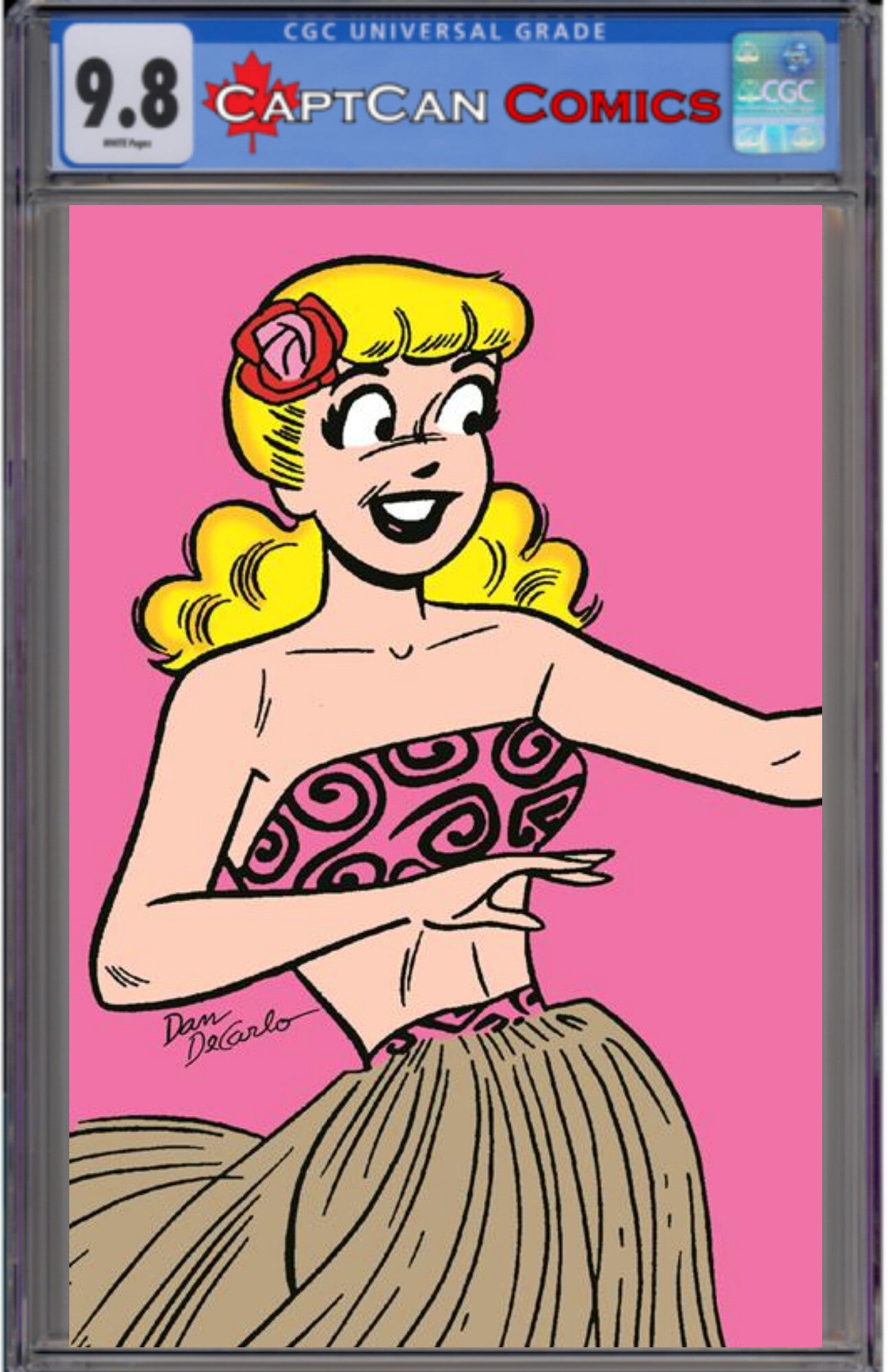 ARCHIE COMICS 85TH ANNIVERSARY PRESENTS BETTY & VERONICA PIN UP SPECIAL #1 (ONE SHOT) CVR B DAN DECARLO BETTY VAR