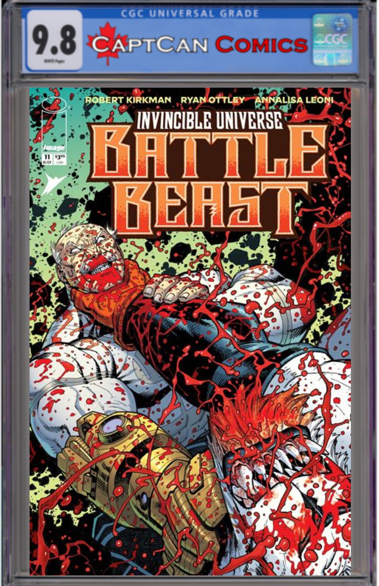 INVINCIBLE UNIVERSE BATTLE BEAST #11 CVR A RYAN OTTLEY & ANNALISA LEONI
