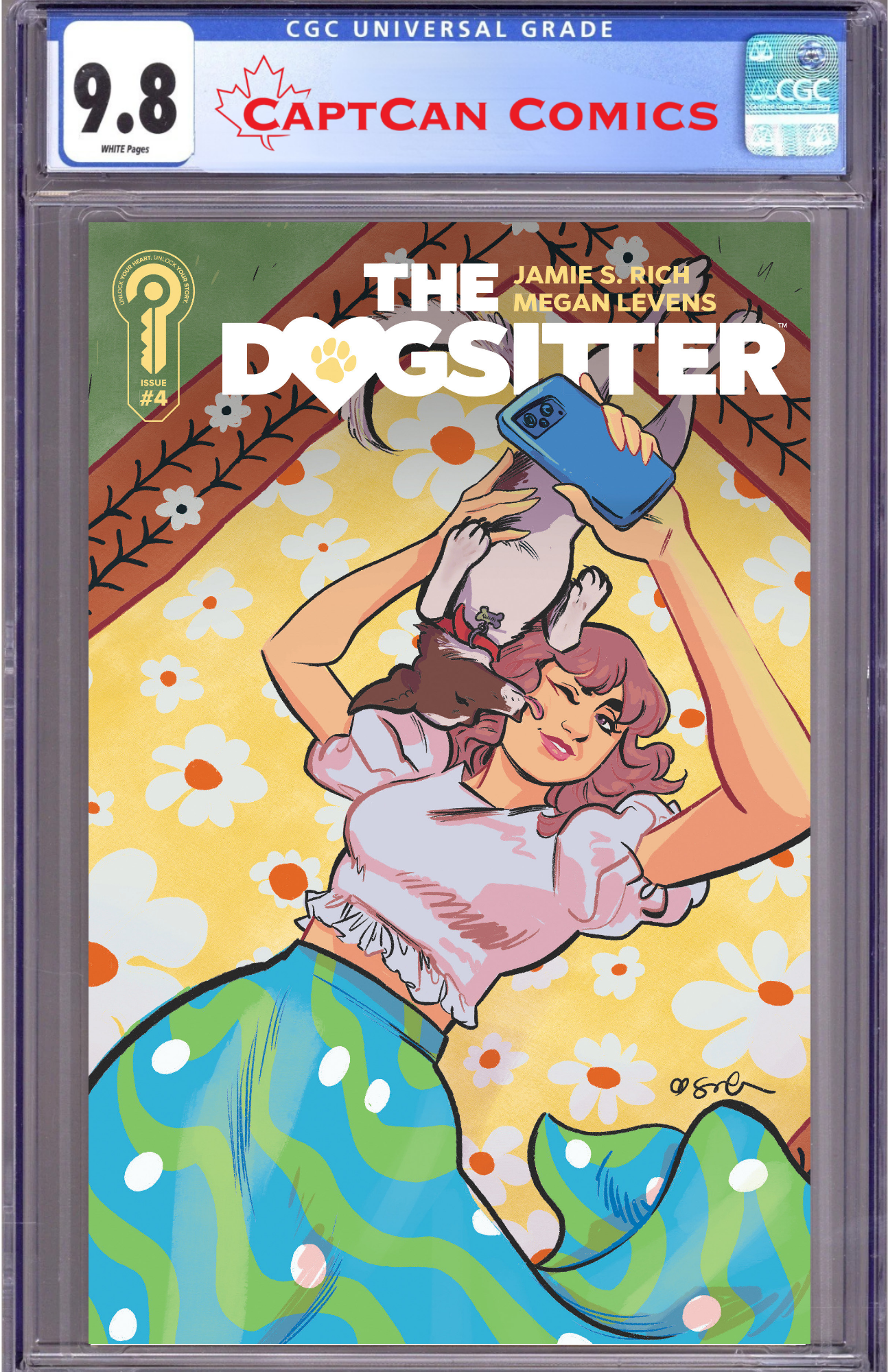 THE DOGSITTER #4 COVER B SINA GRACE