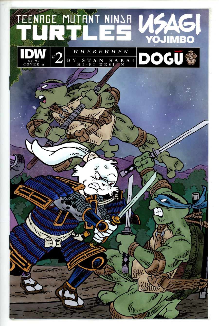 Teenage Mutant Ninja Turtles / Usagi Yojimbo Wherewhen 2 (2023)