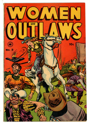 Women Outlaws 3 Canadian Price Variant VG (1949)