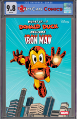 WHAT IF DONALD DUCK BECAME IRON MAN #1 GOOFY IRON MAN VAR thumbnail