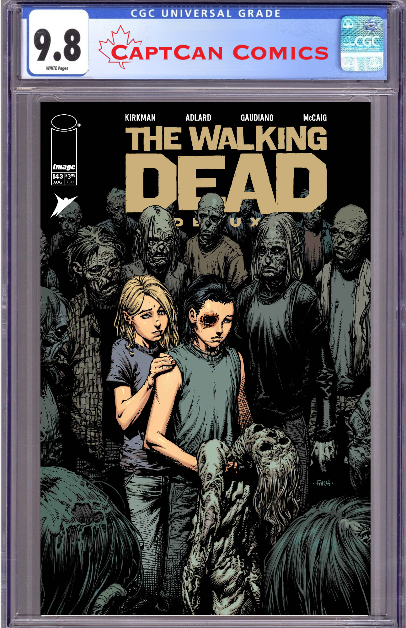 WALKING DEAD DELUXE #143 CVR A DAVID FINCH & DAVE MCCAIG (MR)