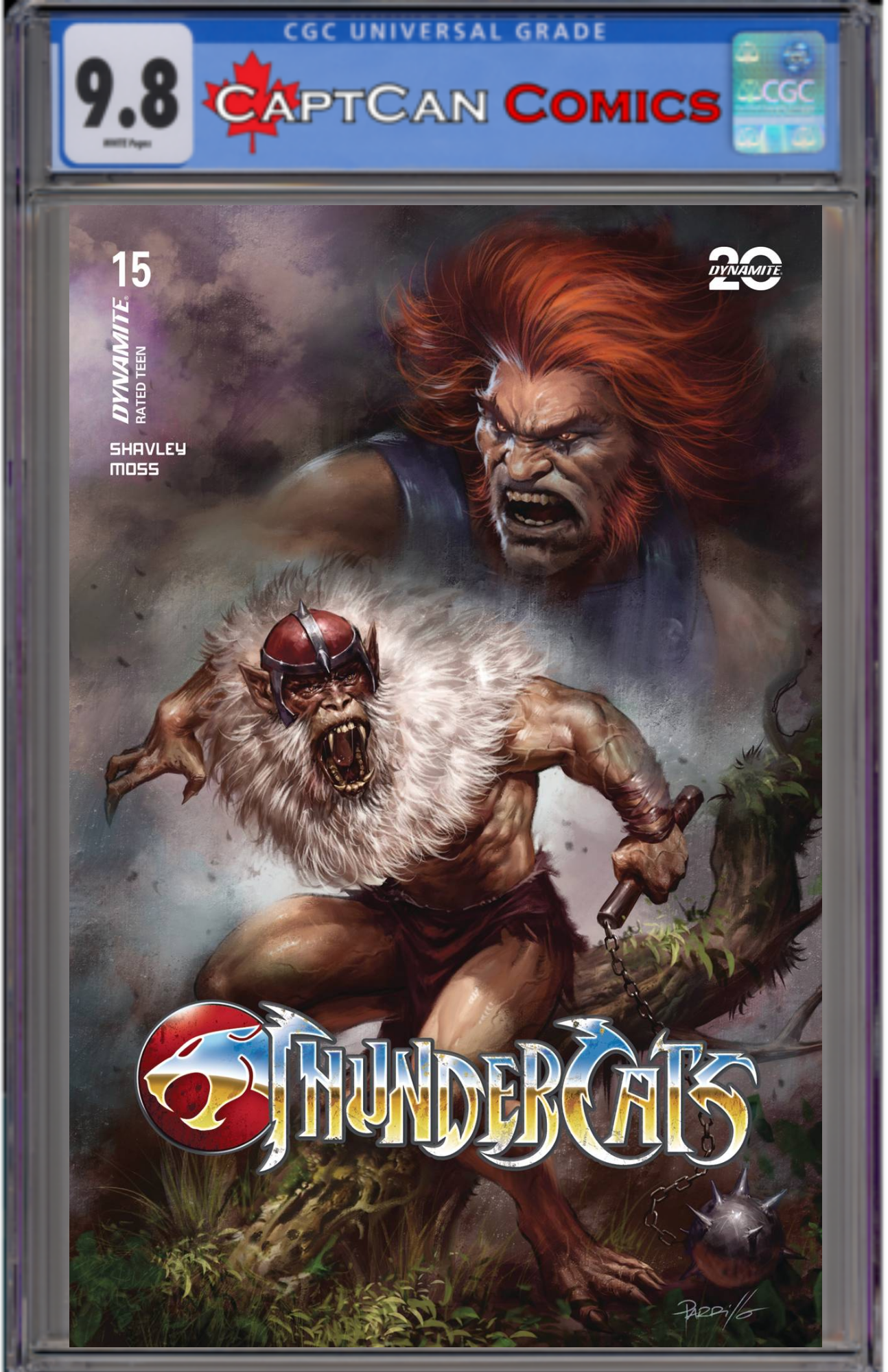 THUNDERCATS #15 CVR G PARRILLO FOIL (C: 1-0-0)