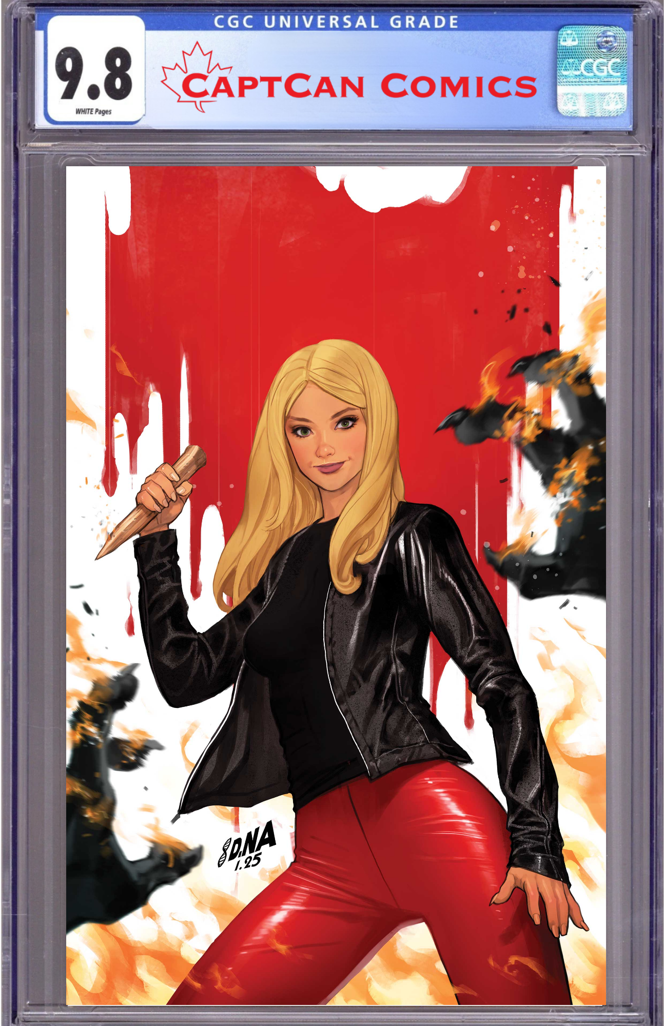 BUFFY THE VAMPIRE SLAYER #1 CVR G DAVID NAKAYAMA FOIL VIRGIN VAR